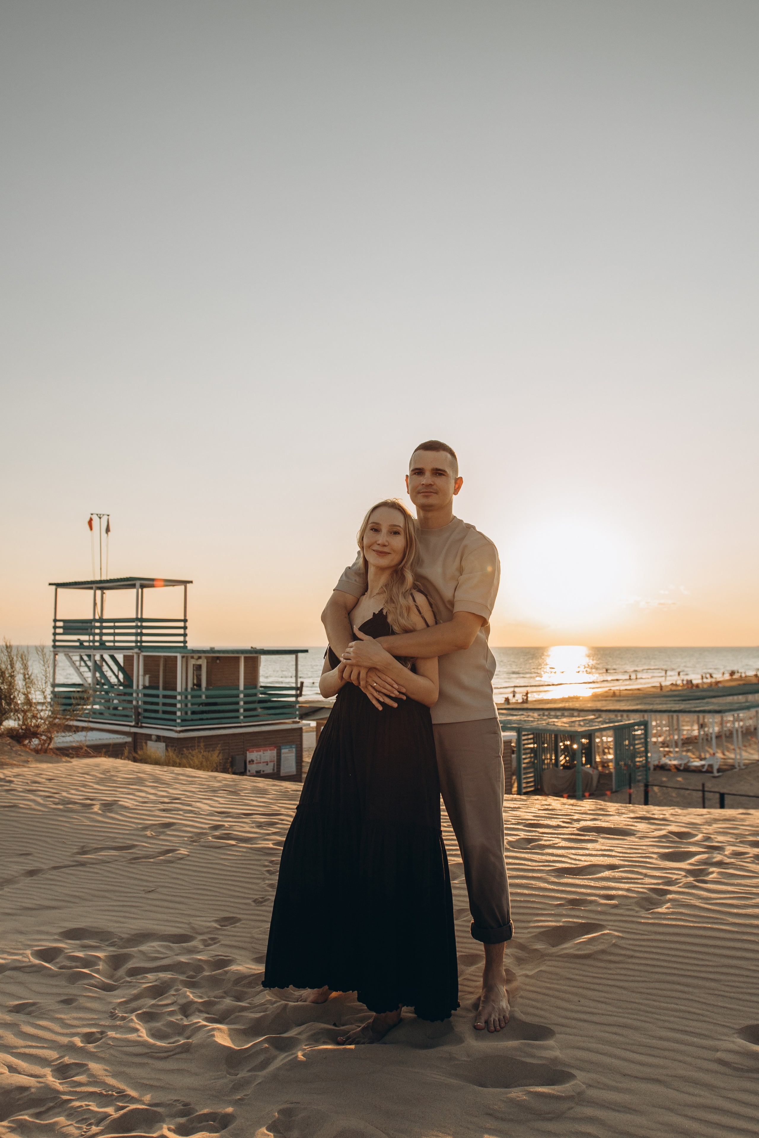 Иван и Наталья — когда солнце касалось горизонта. Семейный фотограф Новороссийск, Анапа, Геленджик — Юлия Давыдова