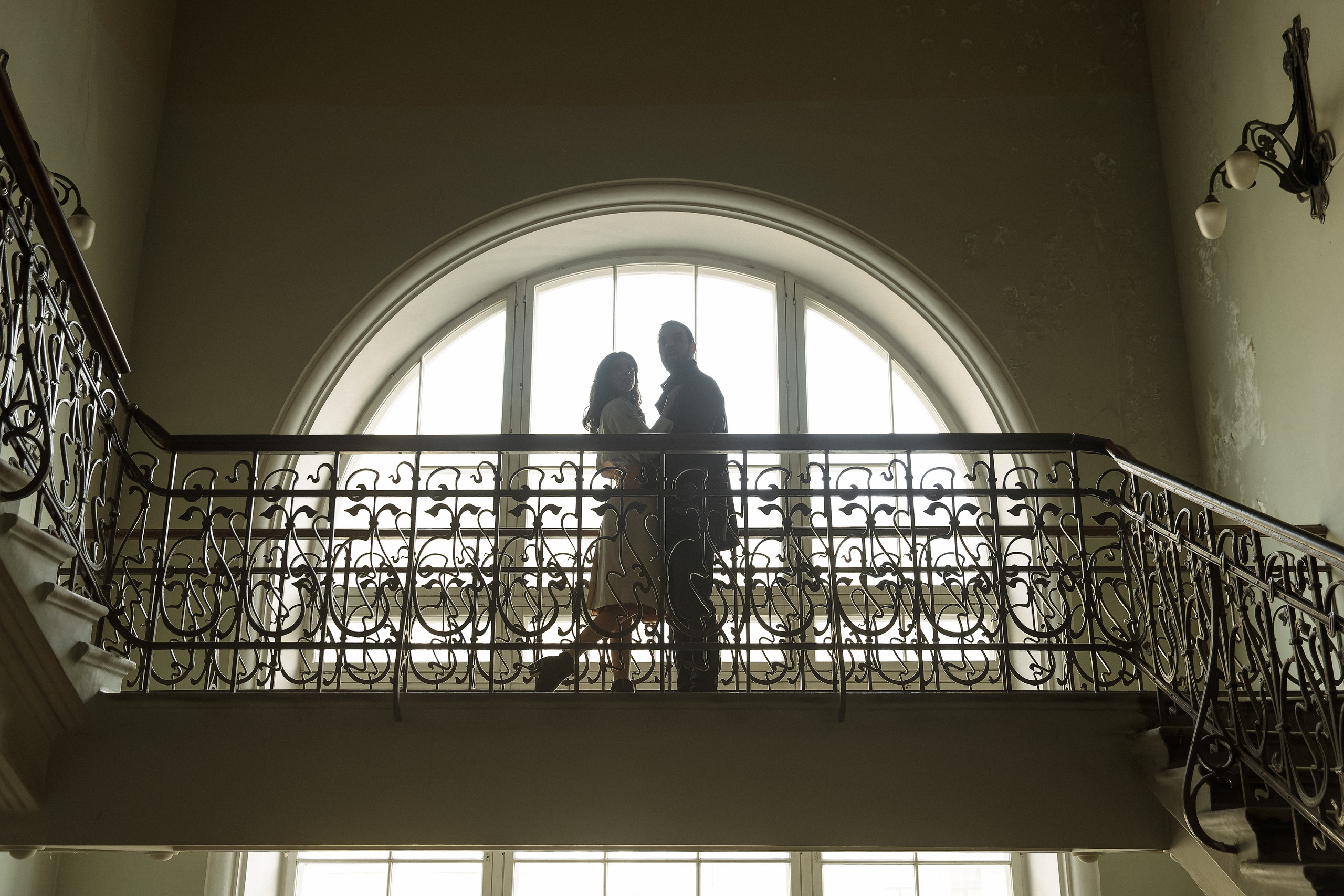 Лиза и Михаил — лав стори на Витебском вокзале. Свадебный и портретный фотограф в Санкт-Петербурге Анна Демьянова