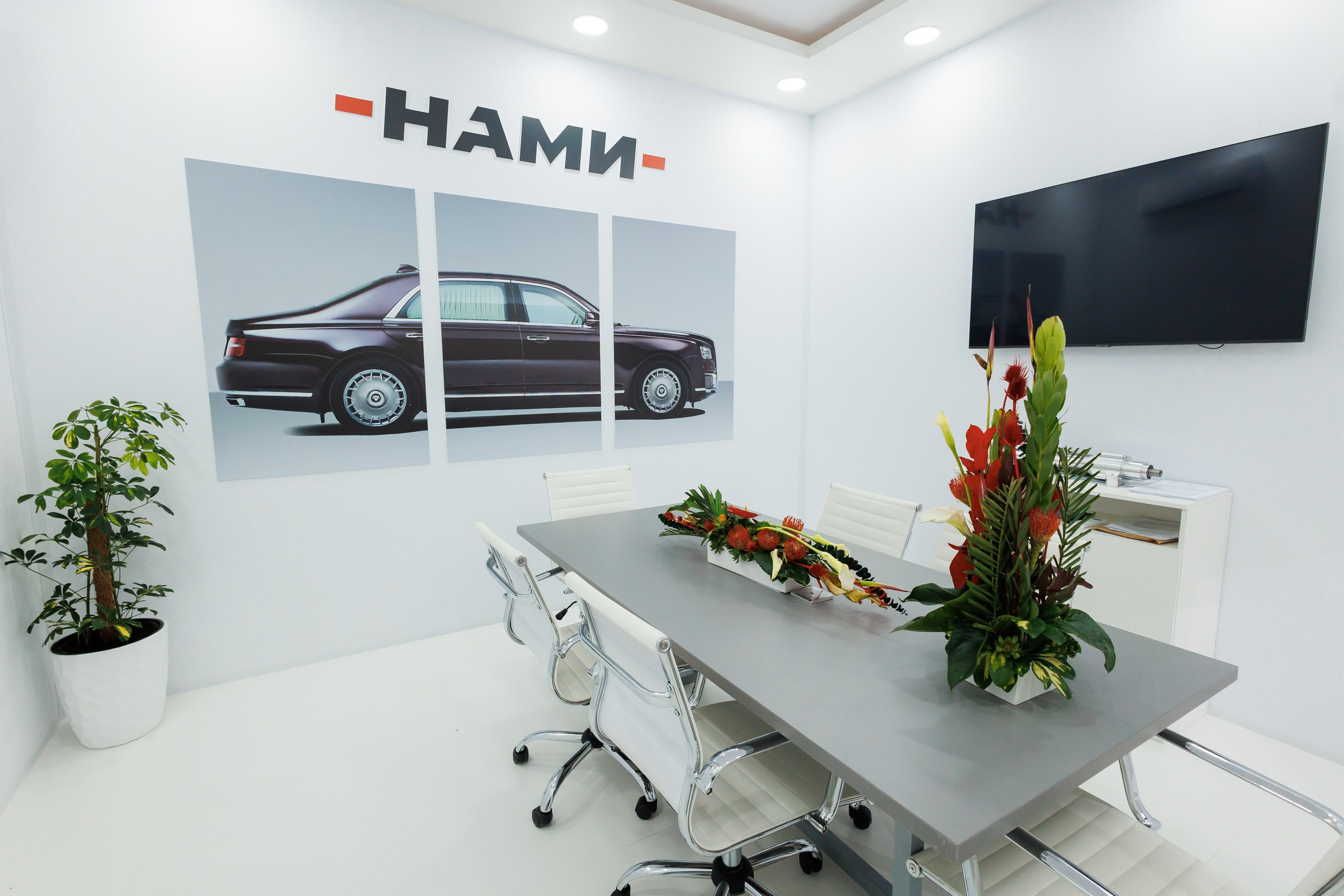 Интерьерная съемка стендов на выставке «Иннопром»