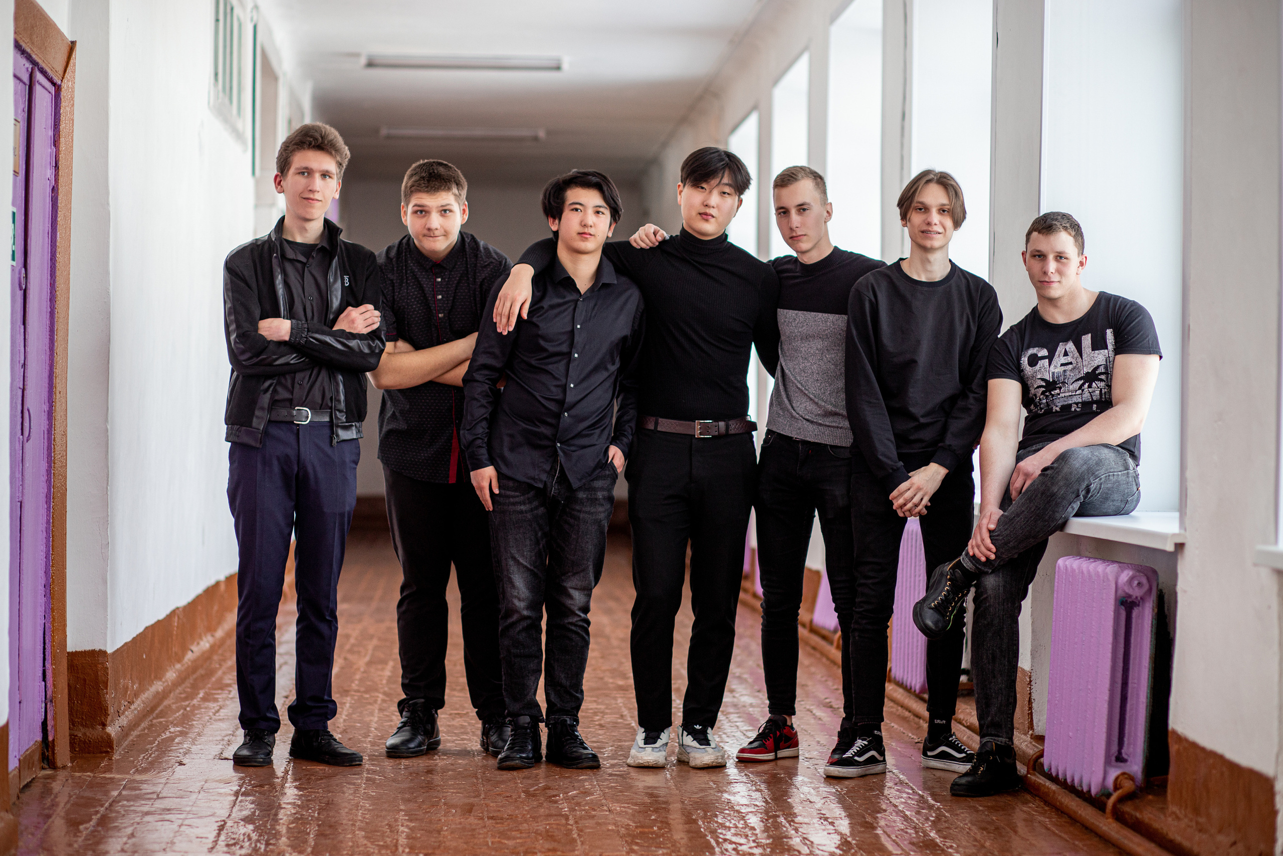 Школьная фотография мужская общая фотография