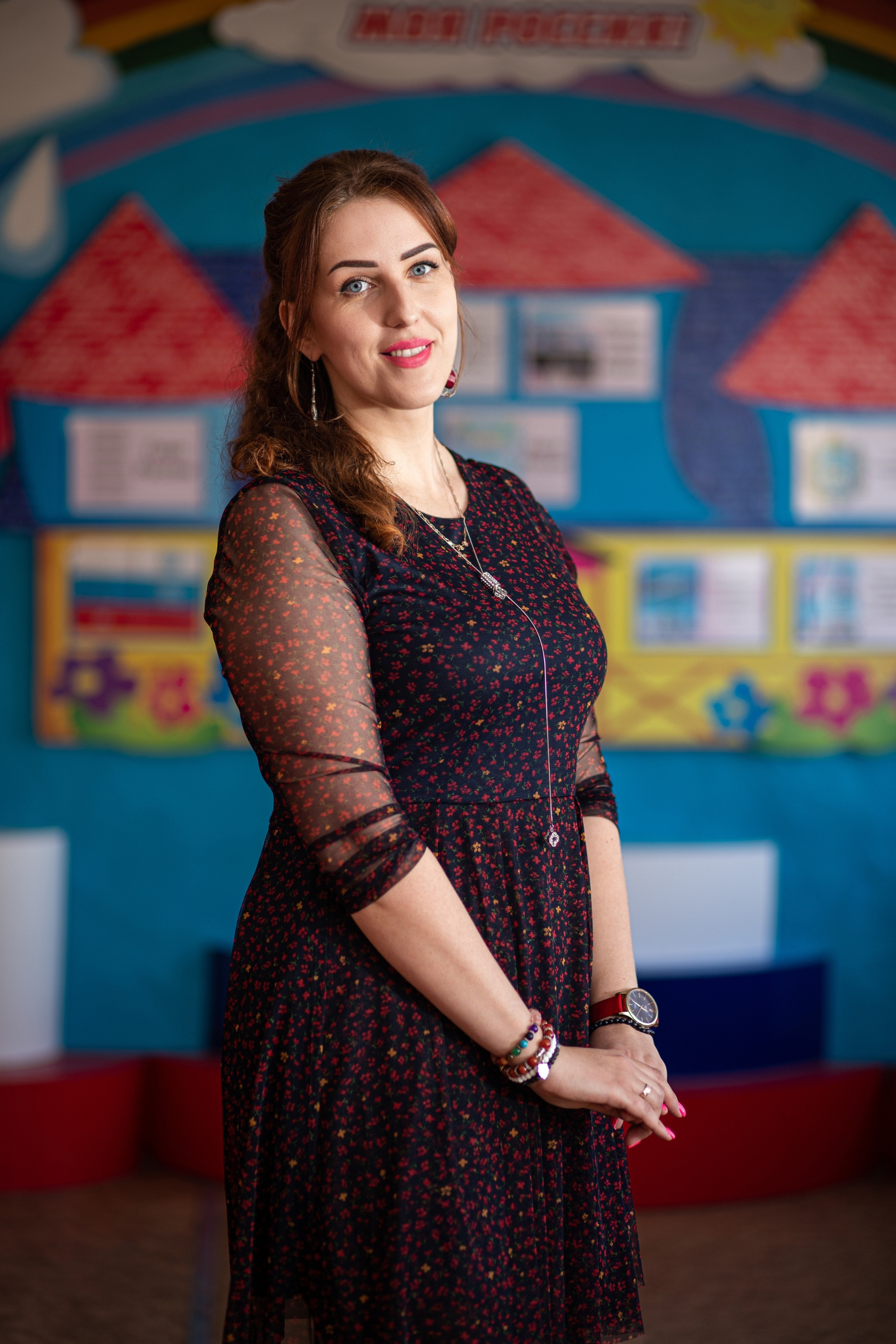 Фотосессия школьников для общей фотографии