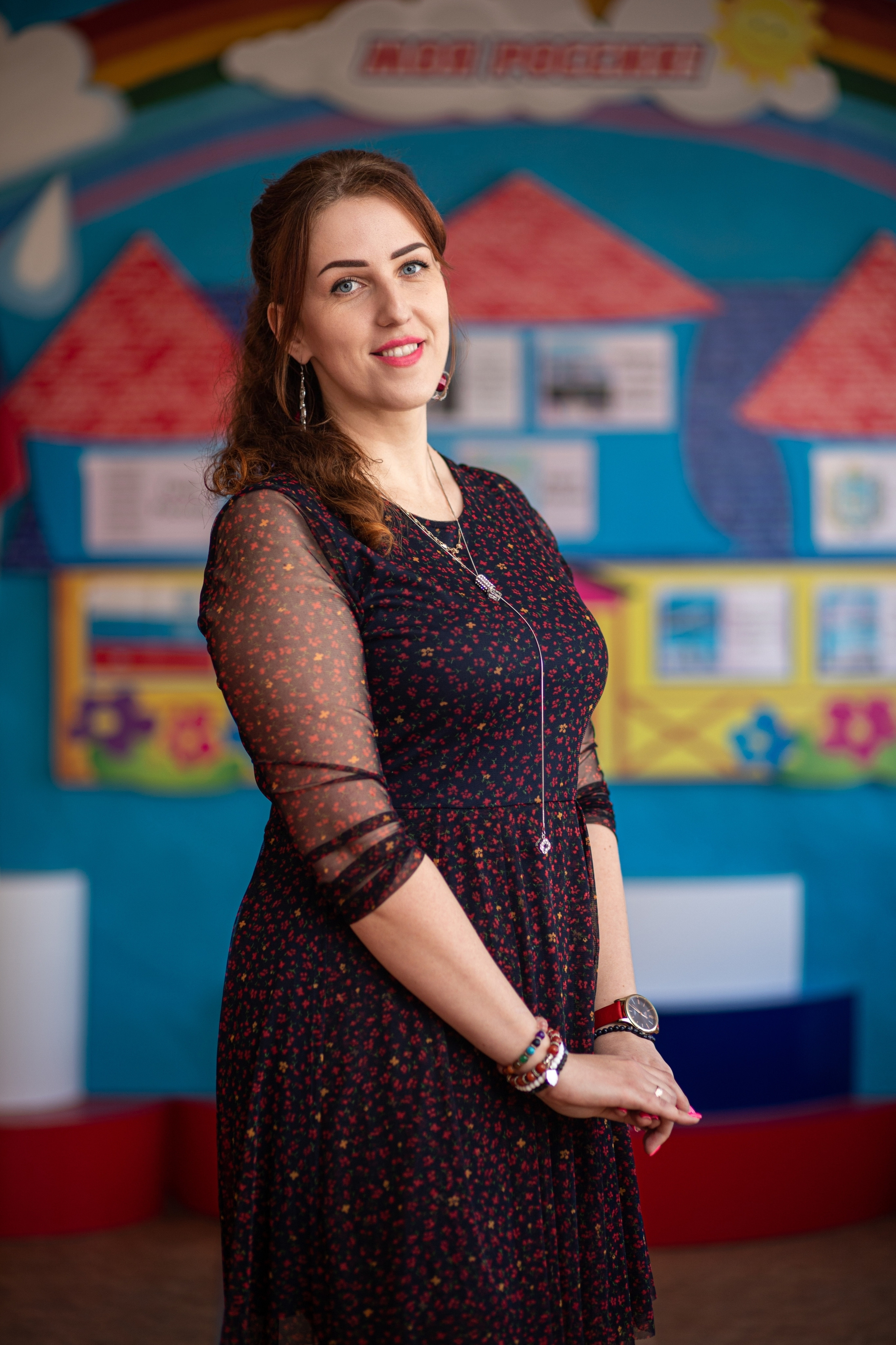 Фотосессия школьников для общей фотографии