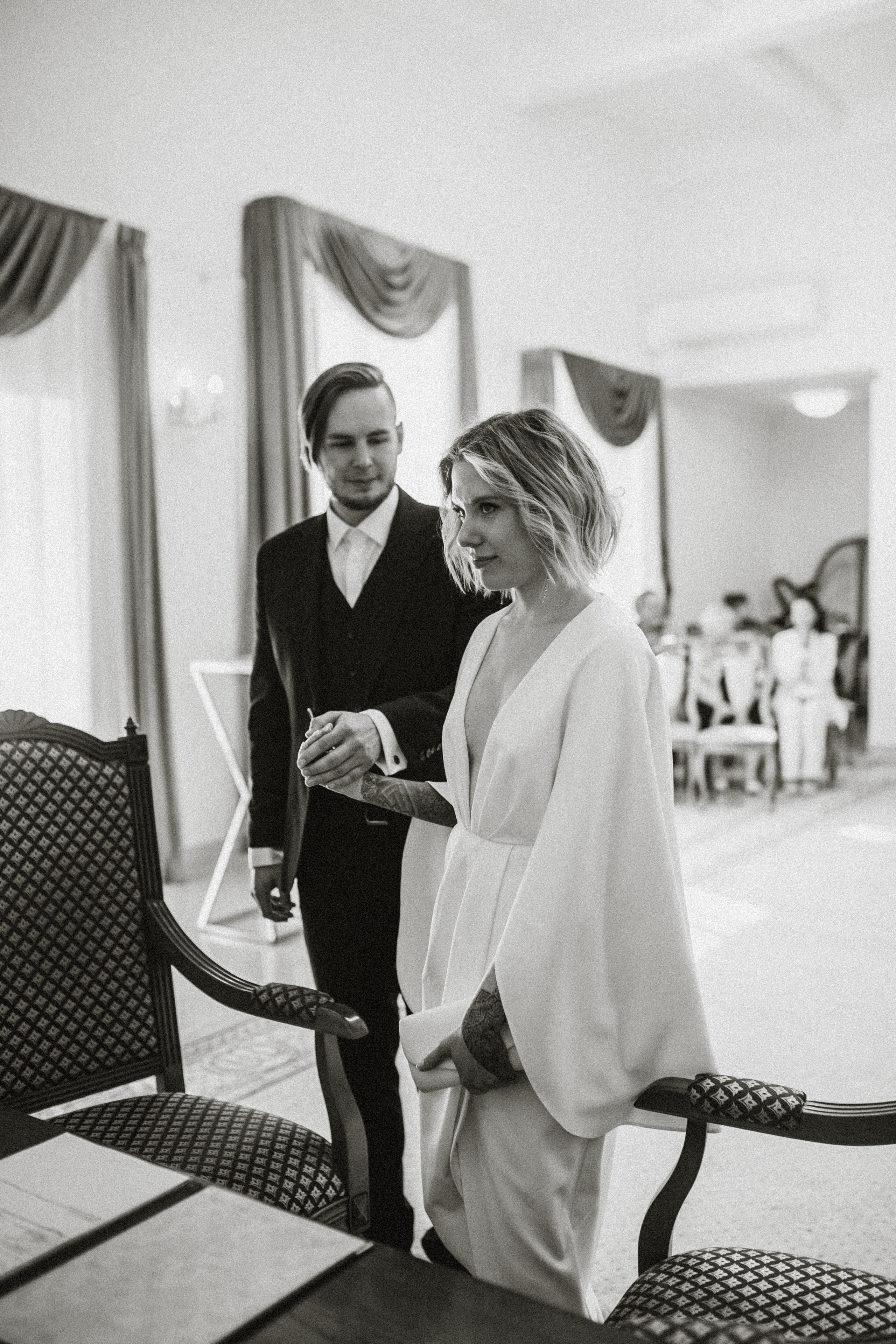 ЗАГС. Эвия и Александр. Фотограф Дарья Воскресенская в Москве