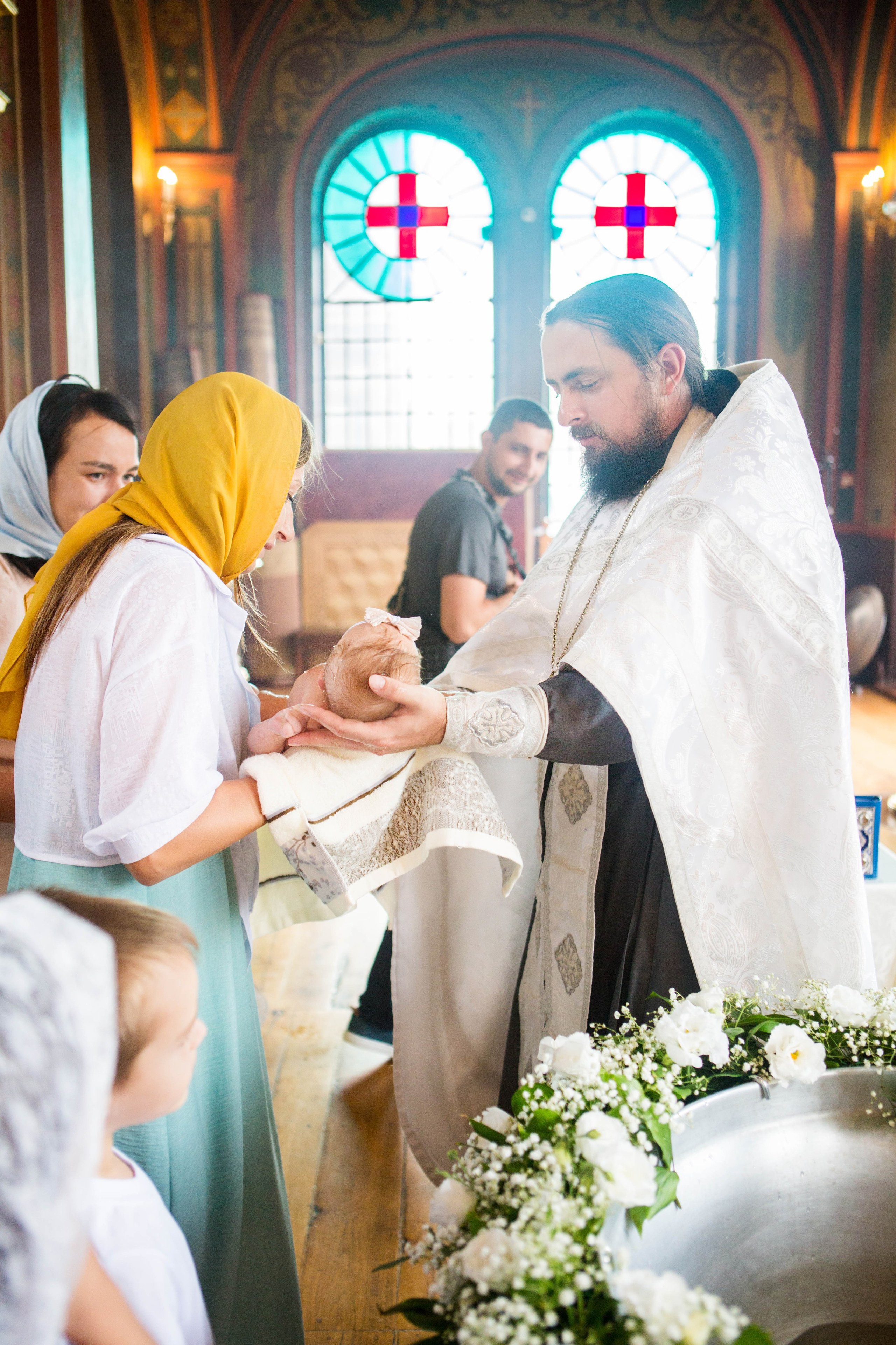 Крещение Анны. Свято-Троицкий собор. Свадебный семейный и детский фотограф в Краснодаре Карина Федоровская