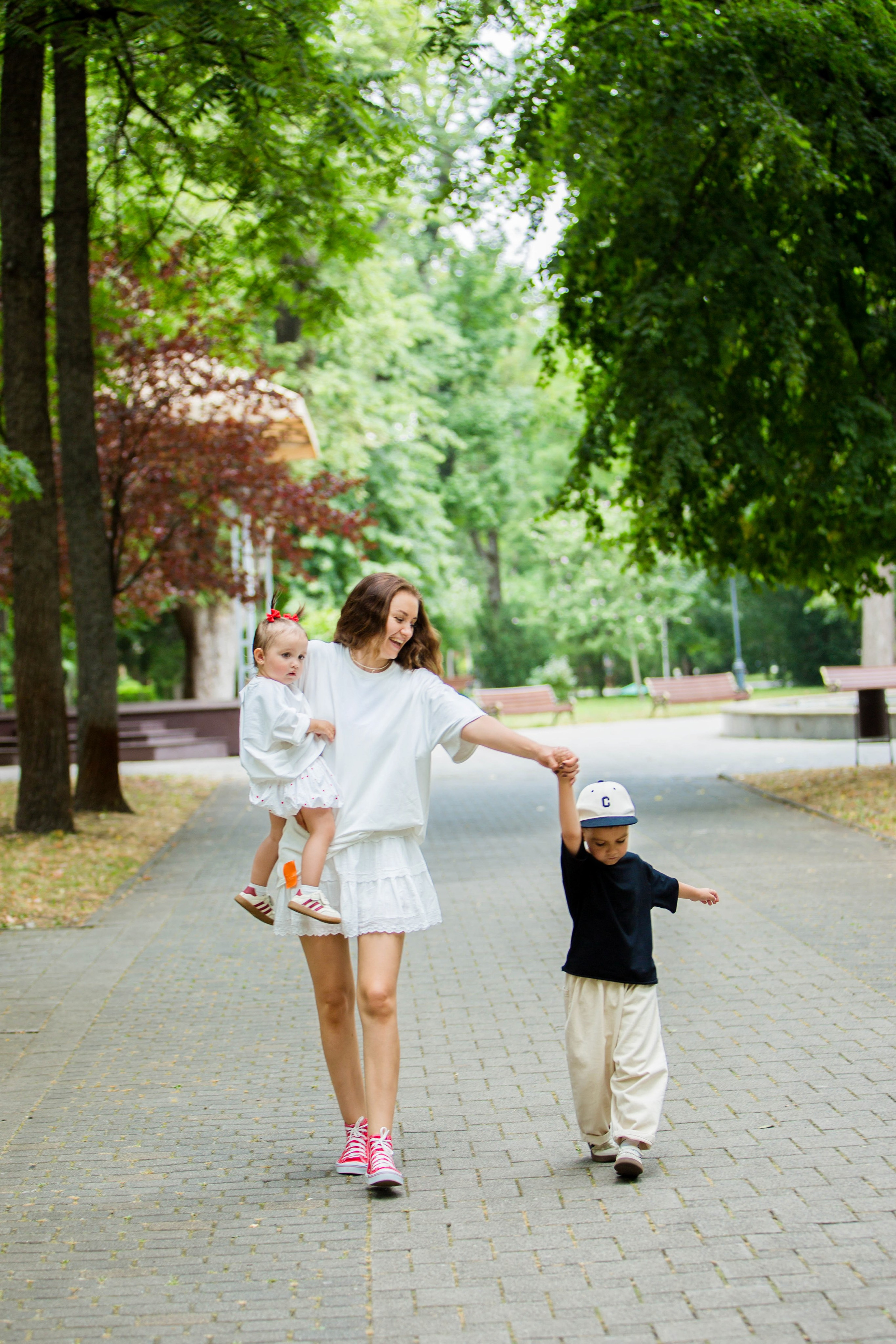 Прогулка в Городском парке Краснодар. Свадебный семейный и детский фотограф в Краснодаре Карина Федоровская