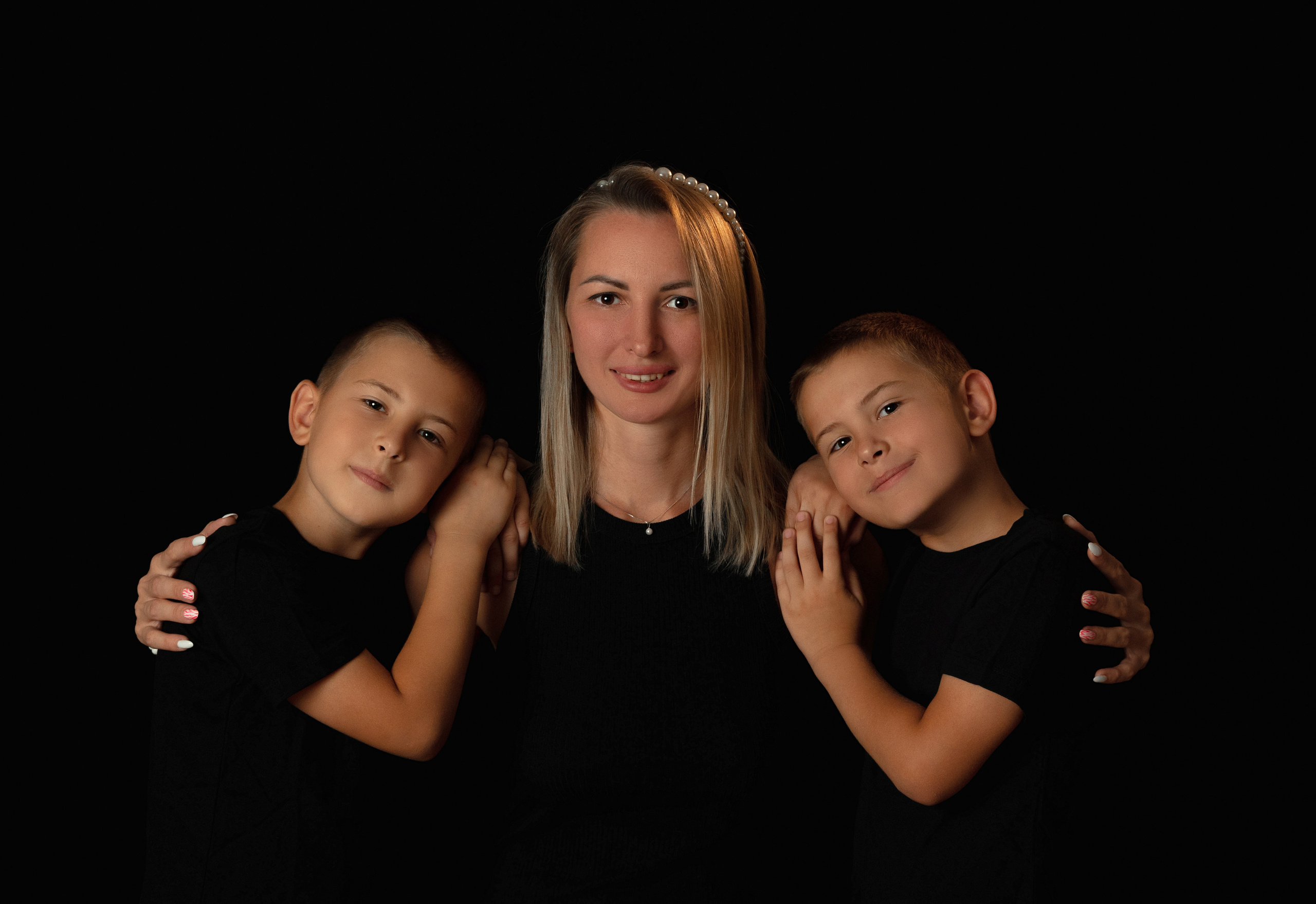 Семейный портрет. Детская выездная фотостудия. Фотограф новорождённых newborn, годовасие