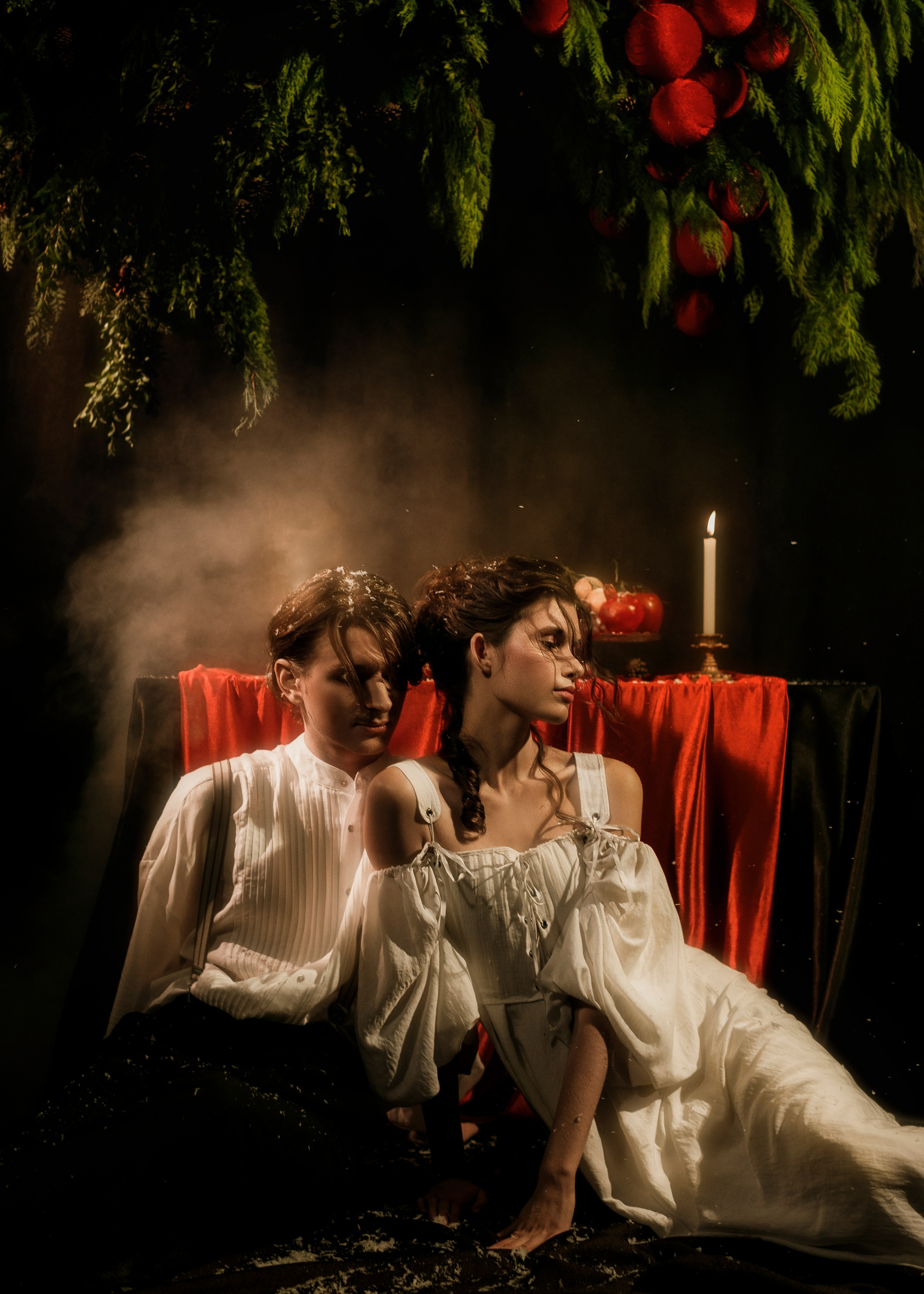 Under the misletoe. Портретный фотограф Уфа Москва Санкт-Петербург Lulu Weightless