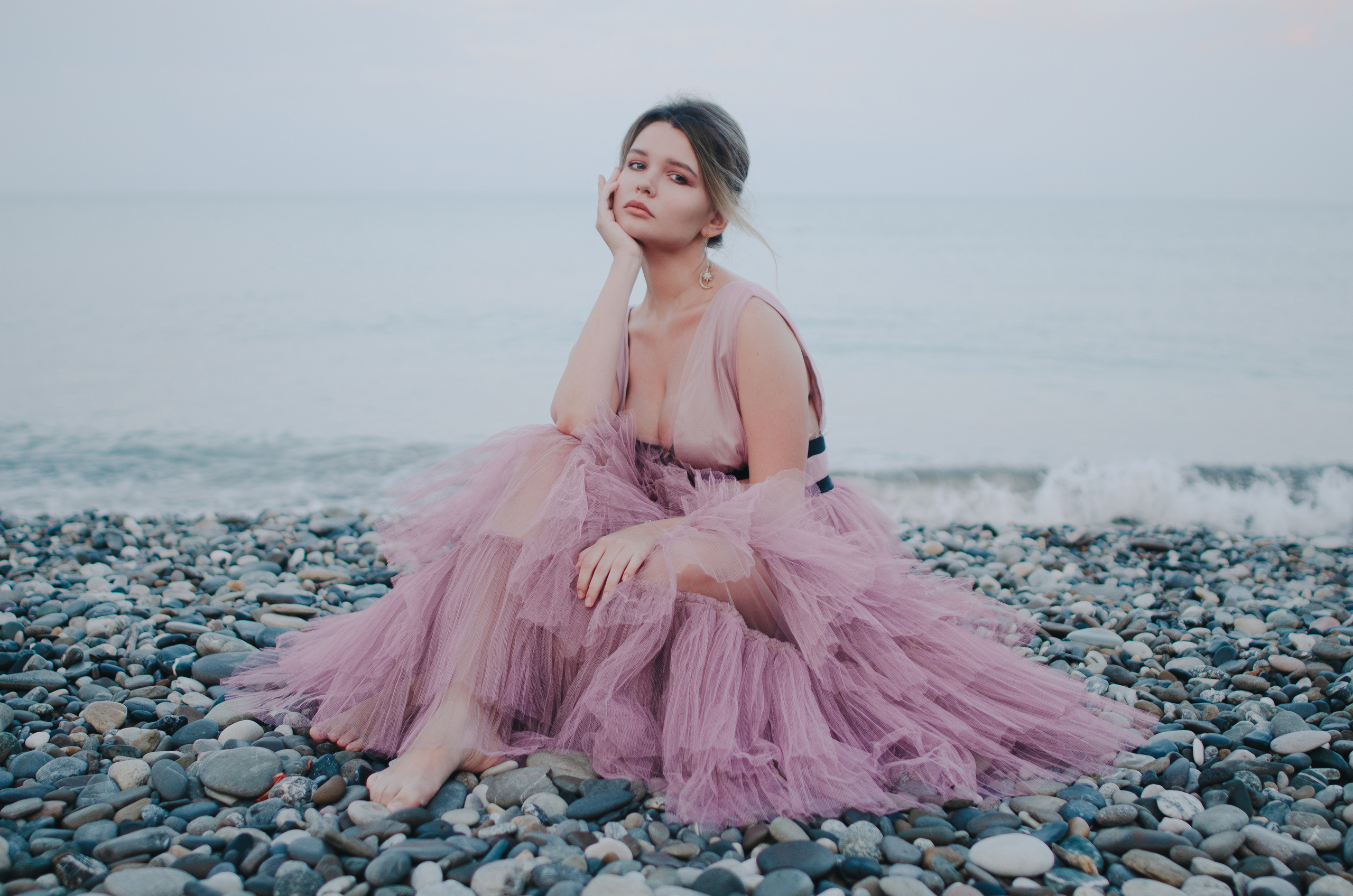 На берегу моря. Свадебный и портретный фотограф в Калуге Mary Lia