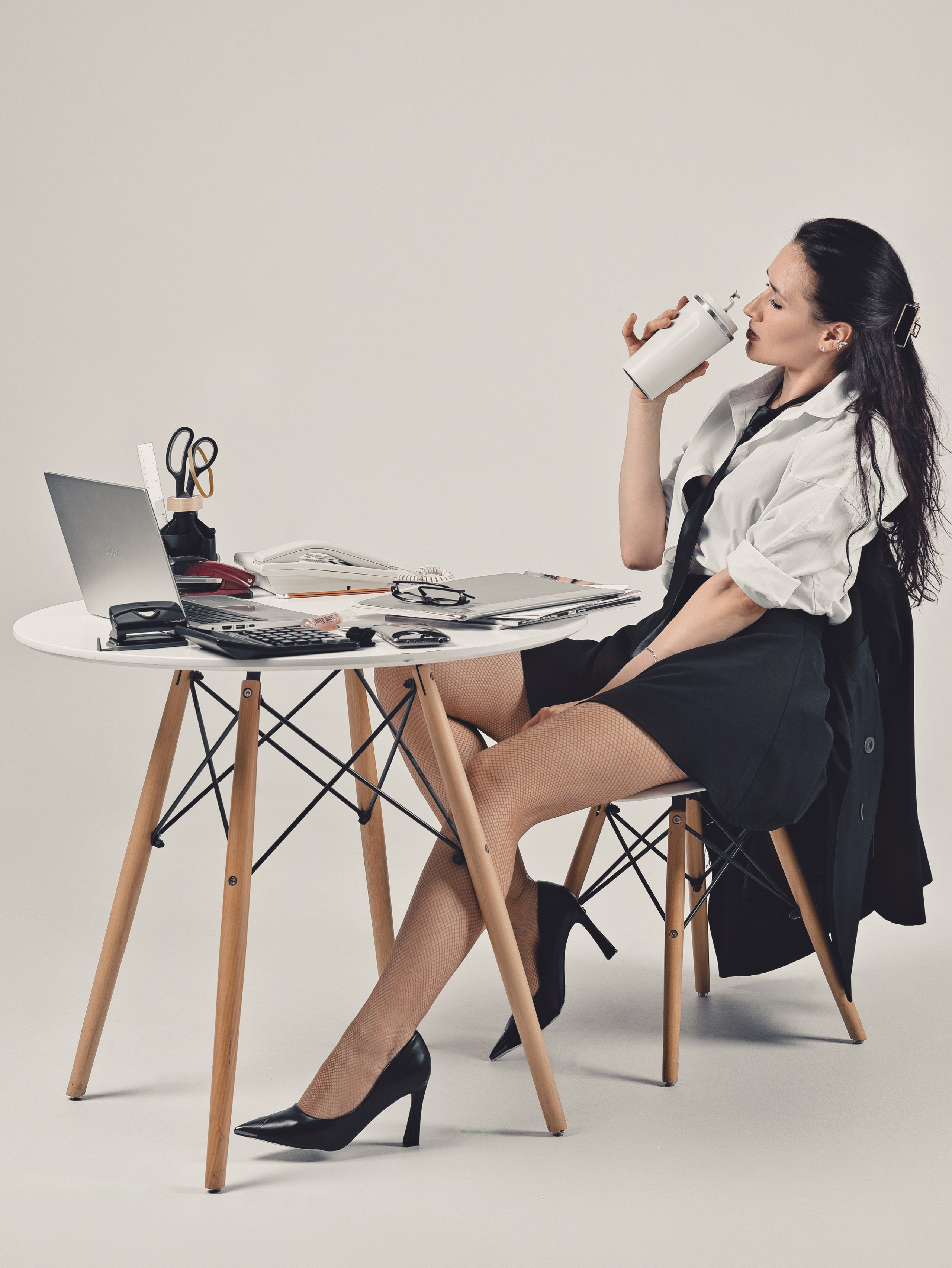 Секретарша. Фотограф Денис Кривопусков