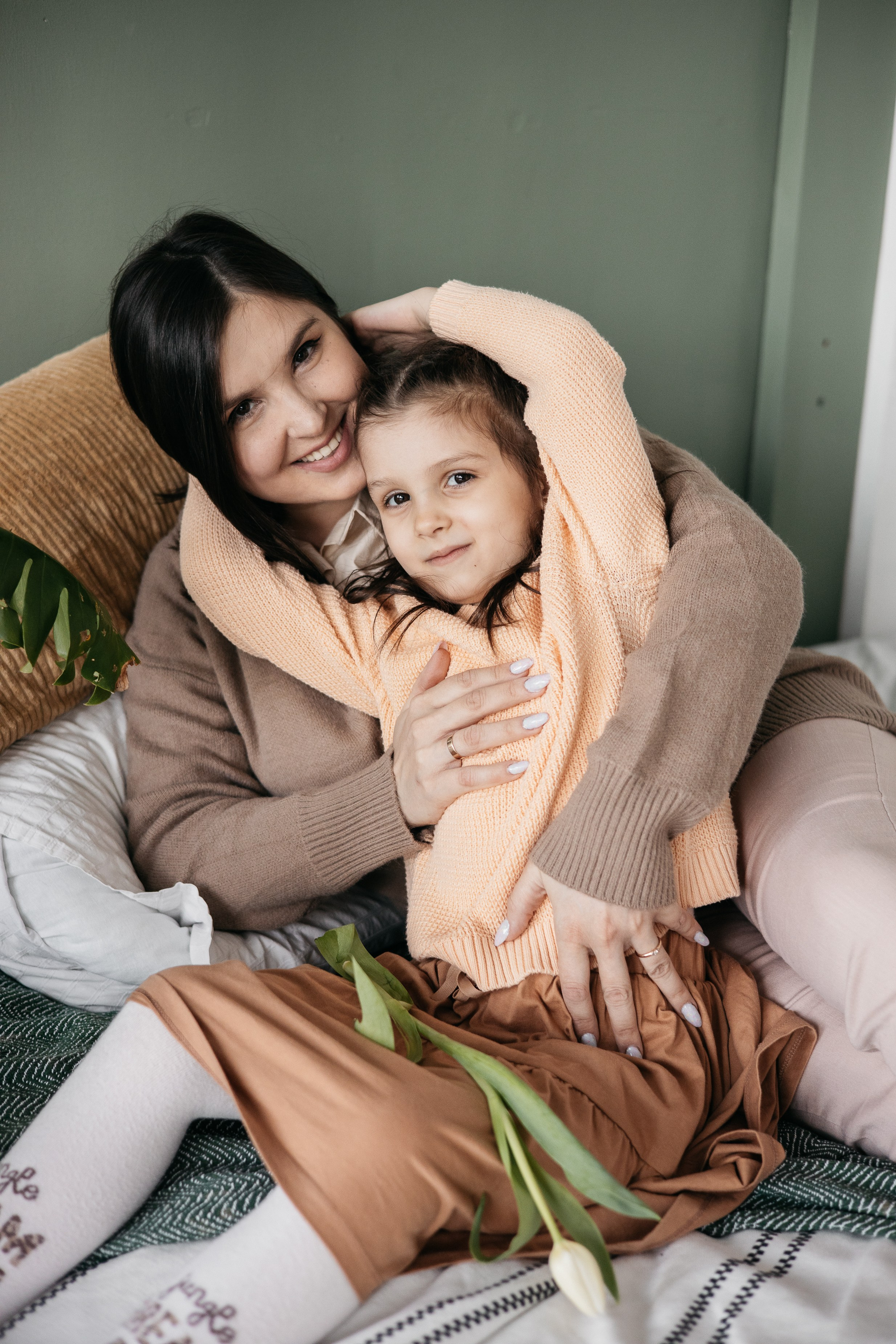 Алена и Лерочка. Семейный фотограф Трусова Евгения в Екатеринбурге