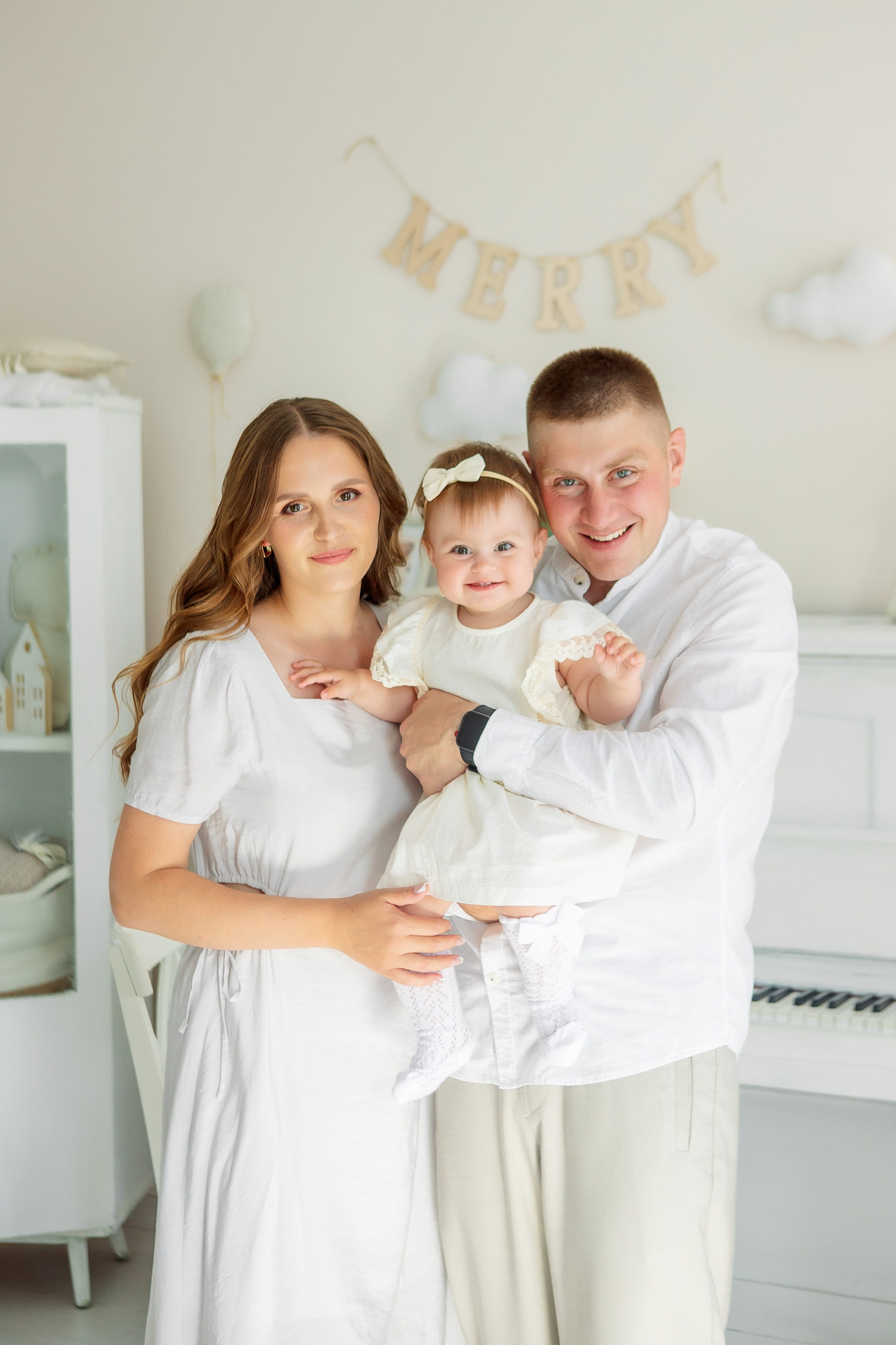 Есения 1 годик. Семейный детский фотограф. Фотосессия в Минске