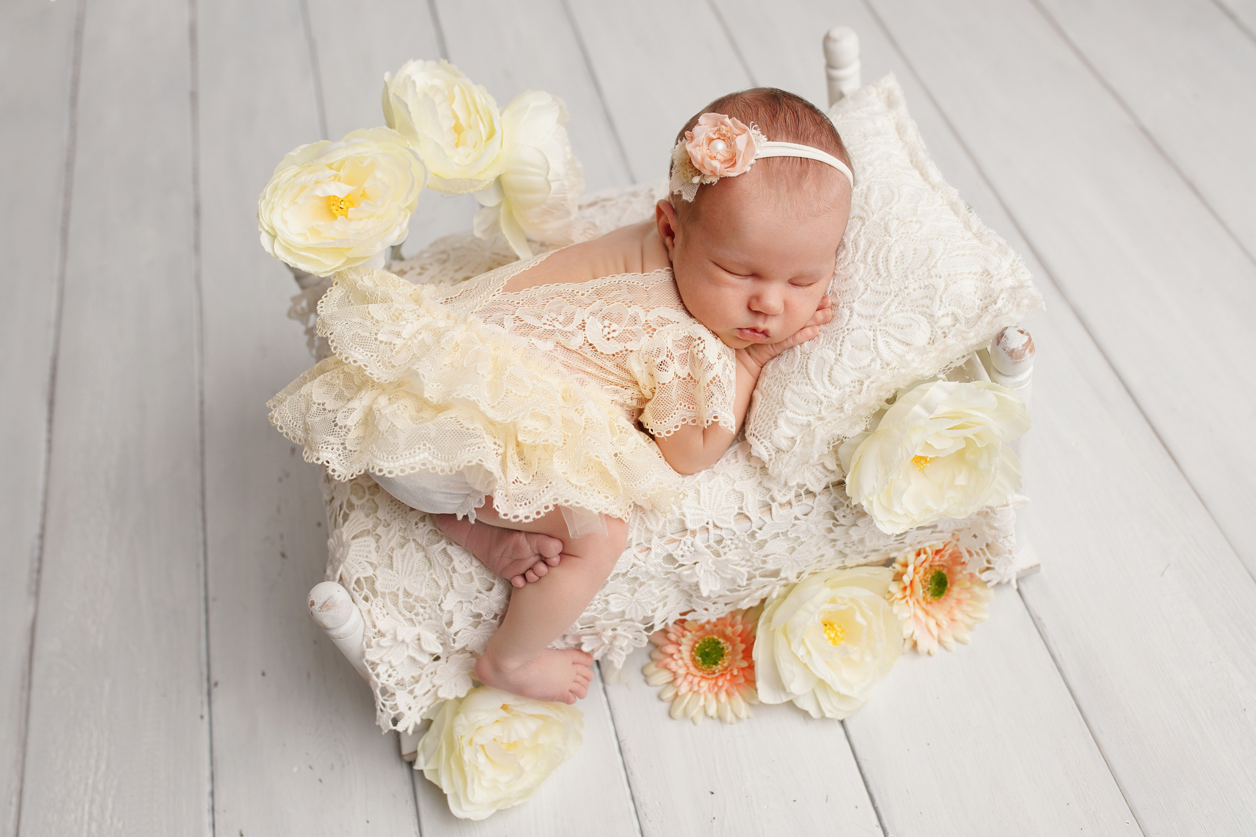 Новорождённые девочки. Детский фотограф и фотограф новорожденных в Калининград Оксана Иваний