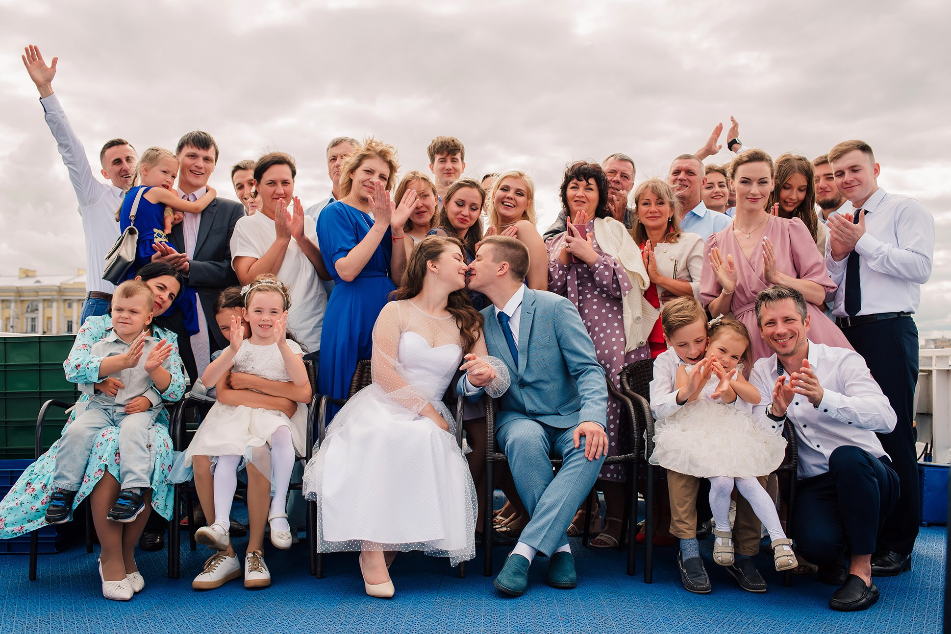 Юля и Андрей. Банкет на воде. Семейный и Свадебный фотограф. Санкт-Петербург. Пушкин