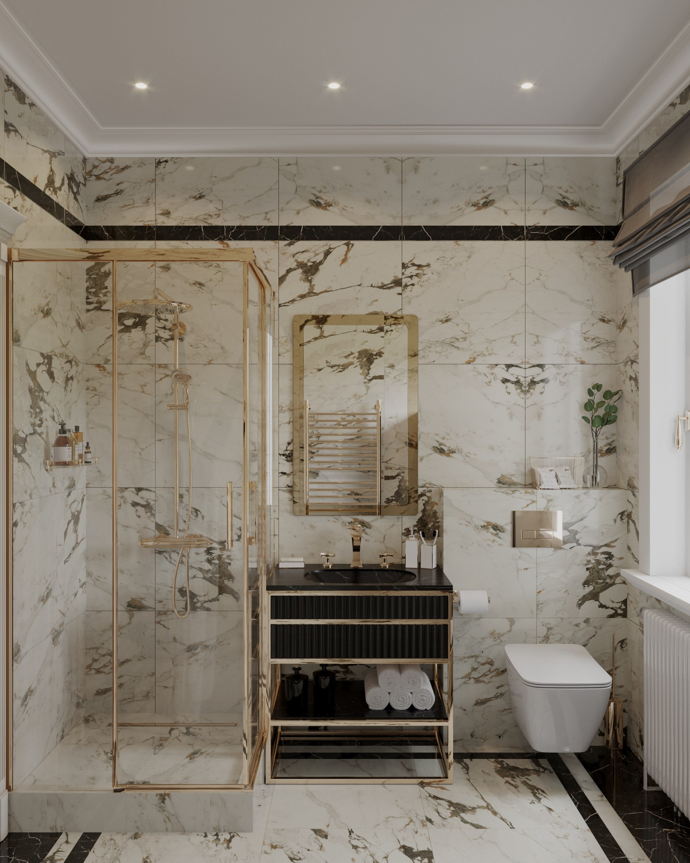 Визуализация дома из бруса по дизайну Геворгян Арпины. Визуализатор Векшина Елена