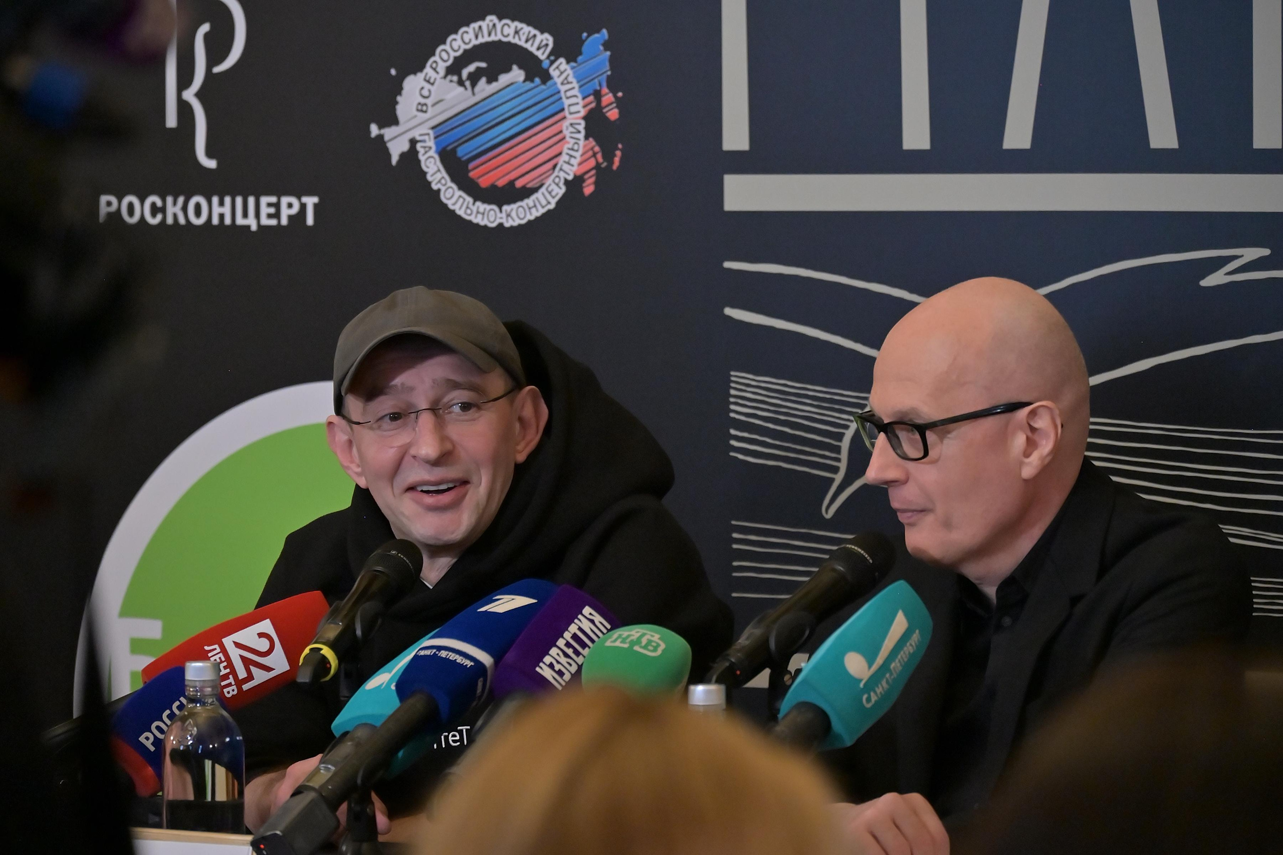 Пресс-конференция с художественным руководителем МХТ Константином Хабе. Событийный фотограф в Санкт — Петербурге Elena Ushakova