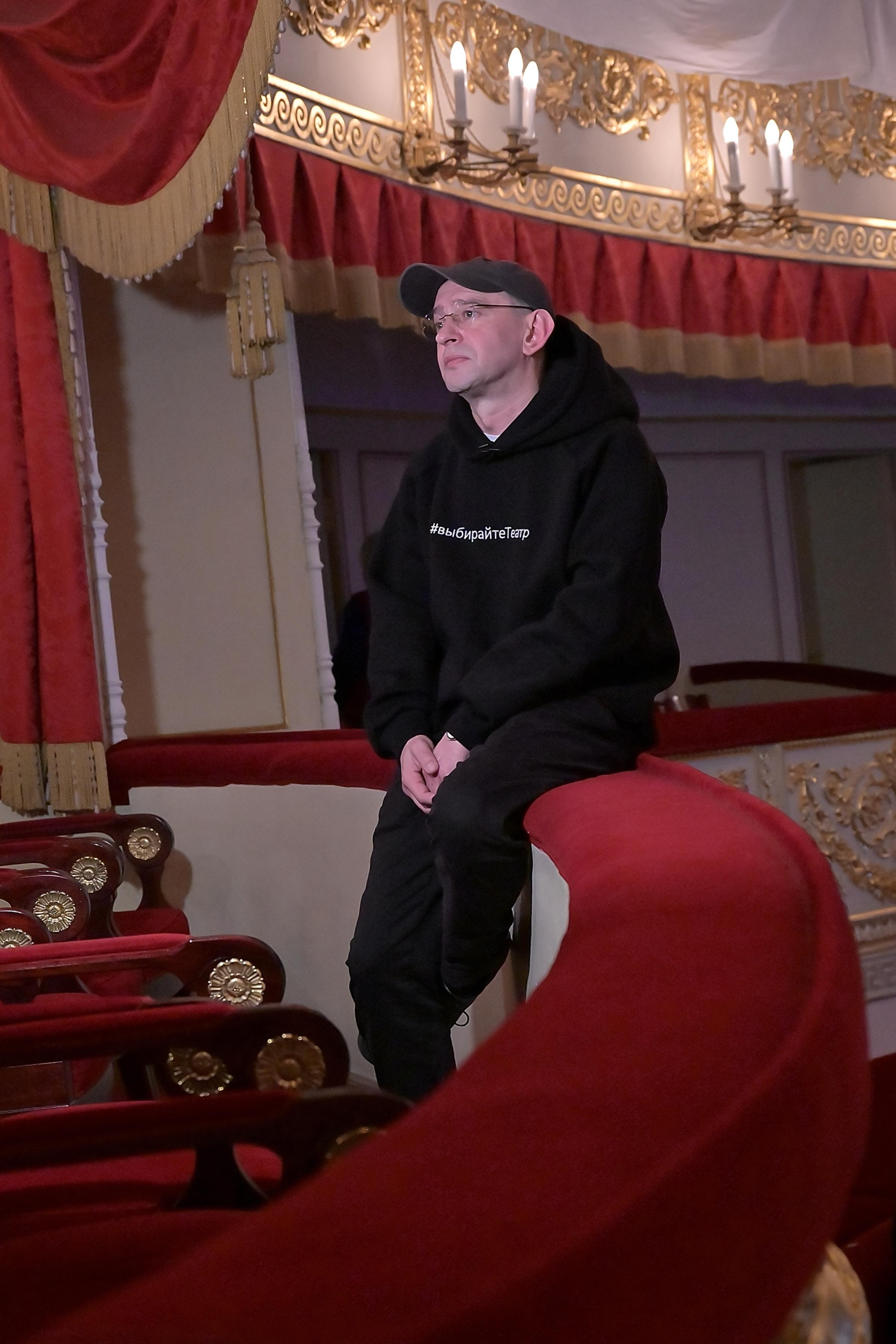 Пресс-конференция с художественным руководителем МХТ Константином Хабе. Событийный фотограф в Санкт — Петербурге Elena Ushakova