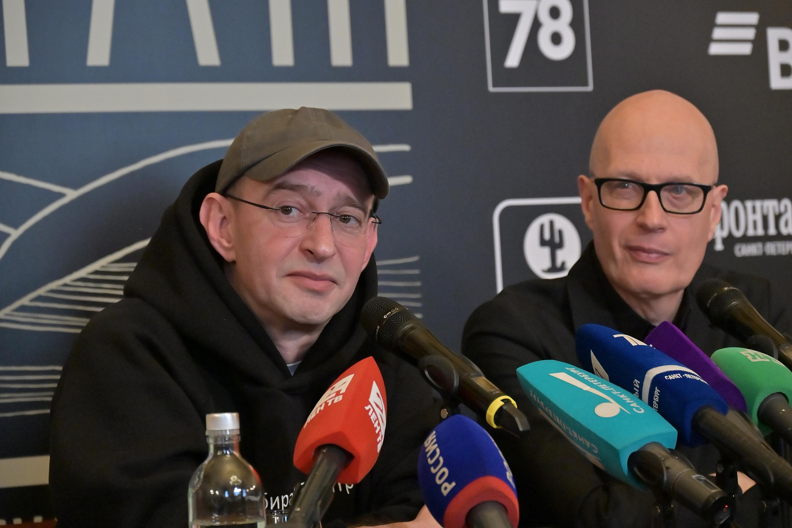 Пресс-конференция с художественным руководителем МХТ Константином Хабе. Событийный фотограф в Санкт — Петербурге Elena Ushakova