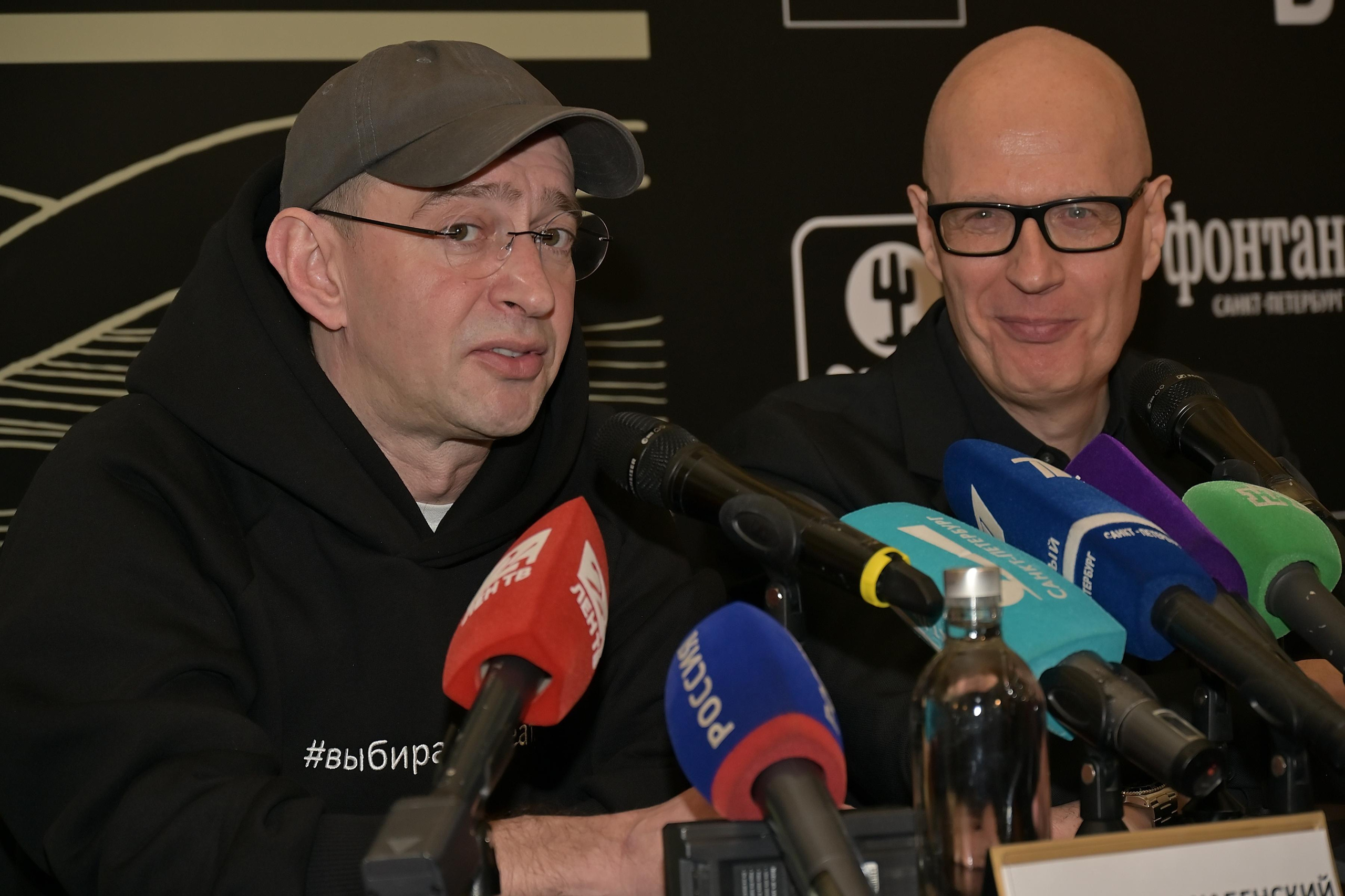 Пресс-конференция с художественным руководителем МХТ Константином Хабе. Событийный фотограф в Санкт — Петербурге Elena Ushakova