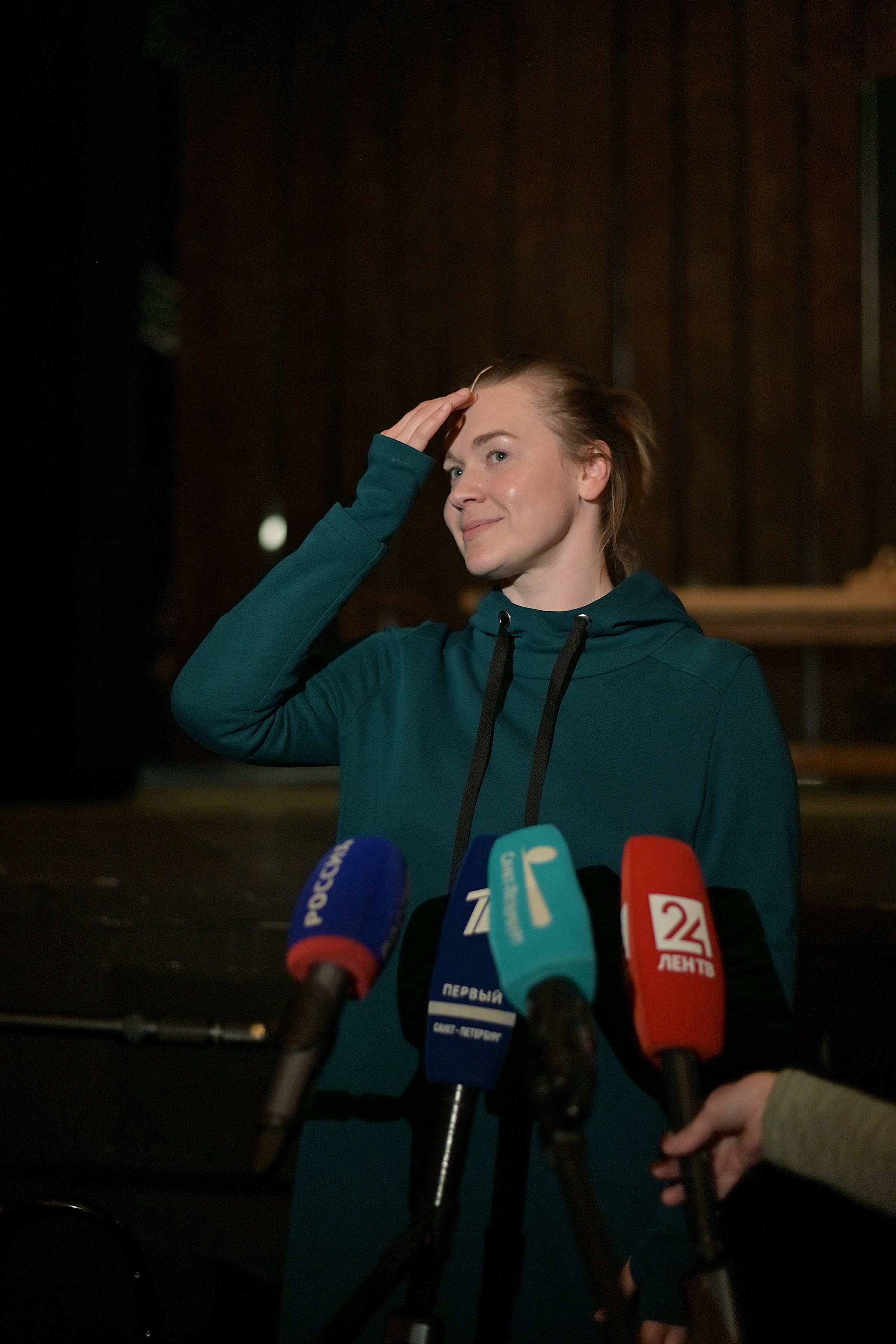 Пресс-конференция с художественным руководителем МХТ Константином Хабе. Событийный фотограф в Санкт — Петербурге Elena Ushakova