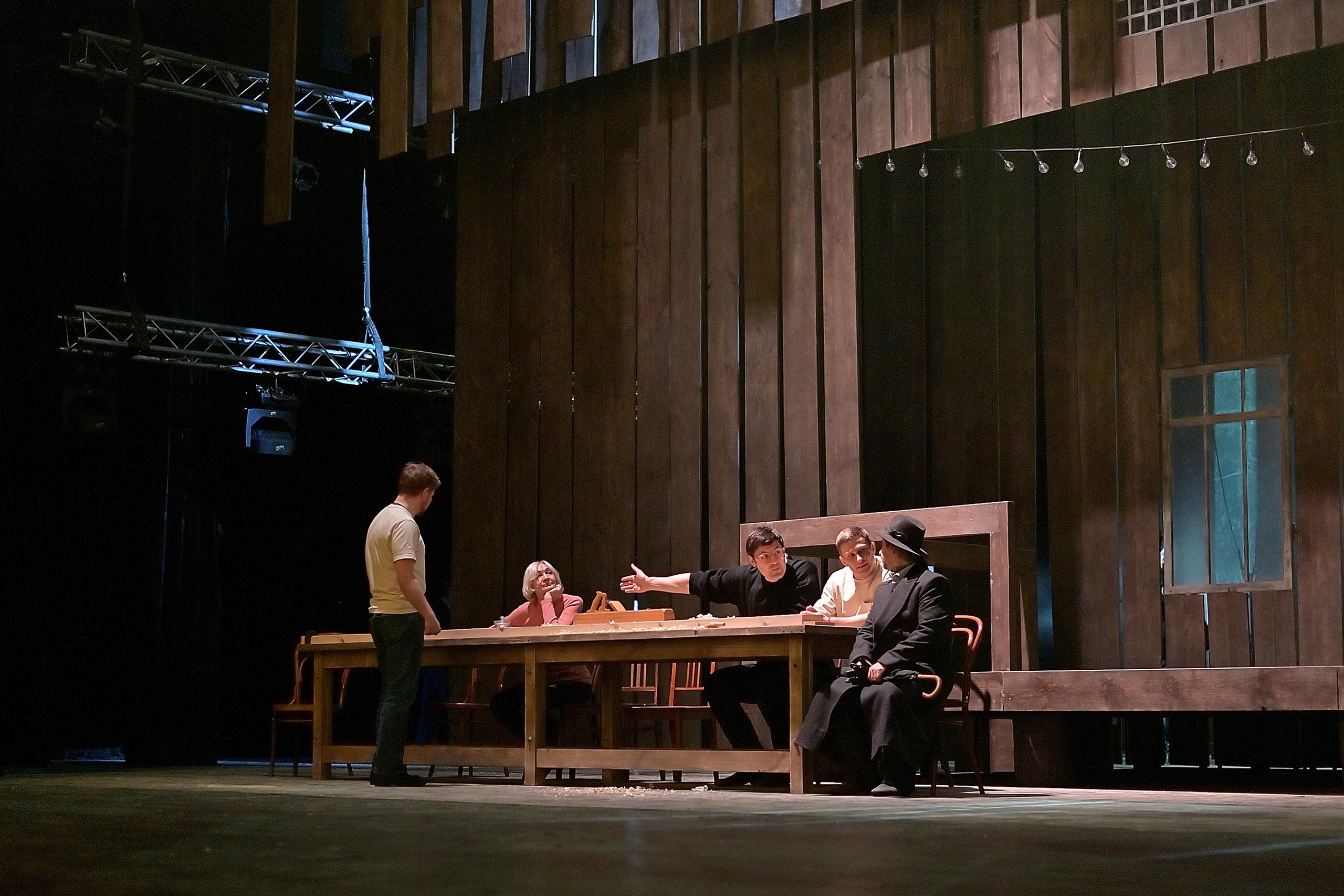 Пресс-конференция с художественным руководителем МХТ Константином Хабе. Событийный фотограф в Санкт — Петербурге Elena Ushakova