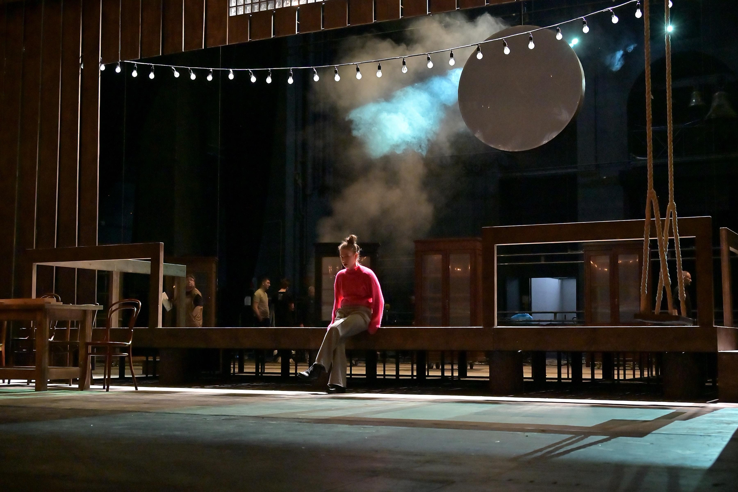 Пресс-конференция с художественным руководителем МХТ Константином Хабе. Событийный фотограф в Санкт — Петербурге Elena Ushakova