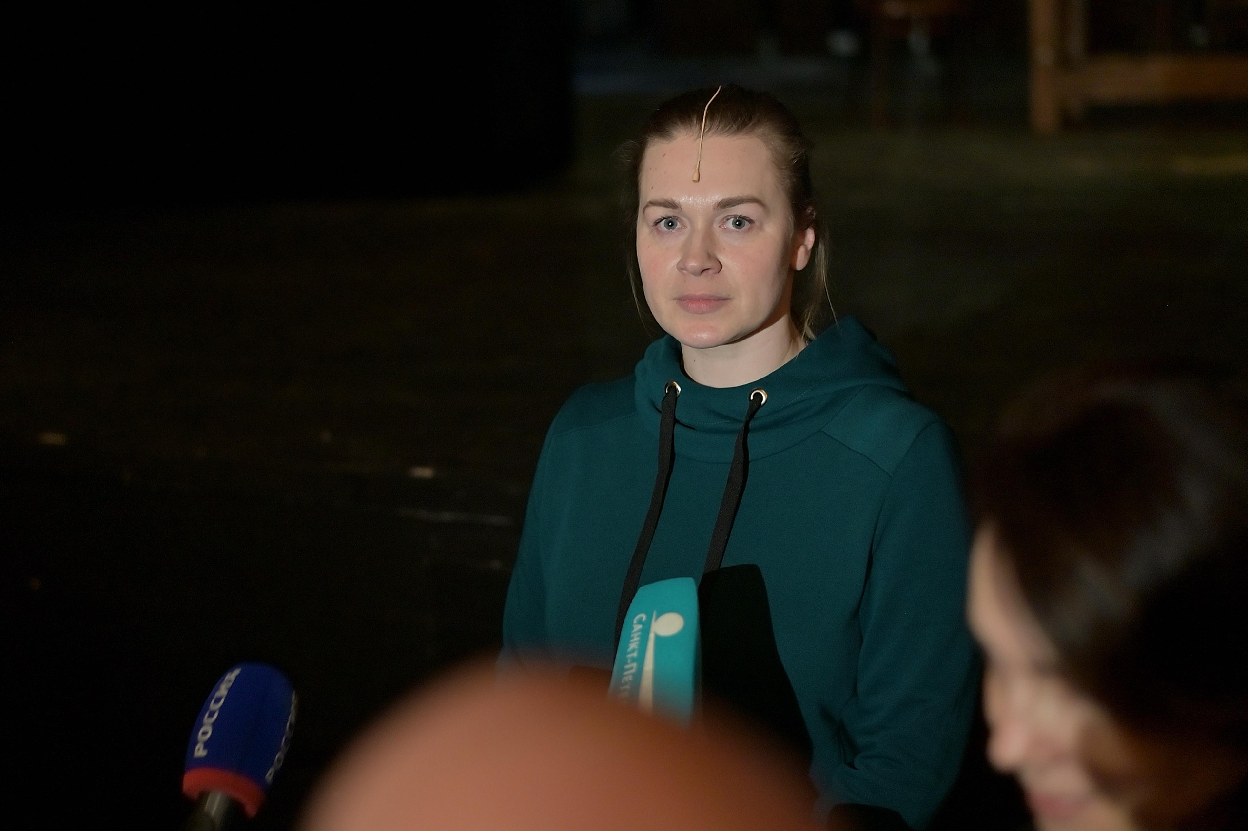 Пресс-конференция с художественным руководителем МХТ Константином Хабе. Событийный фотограф в Санкт — Петербурге Elena Ushakova