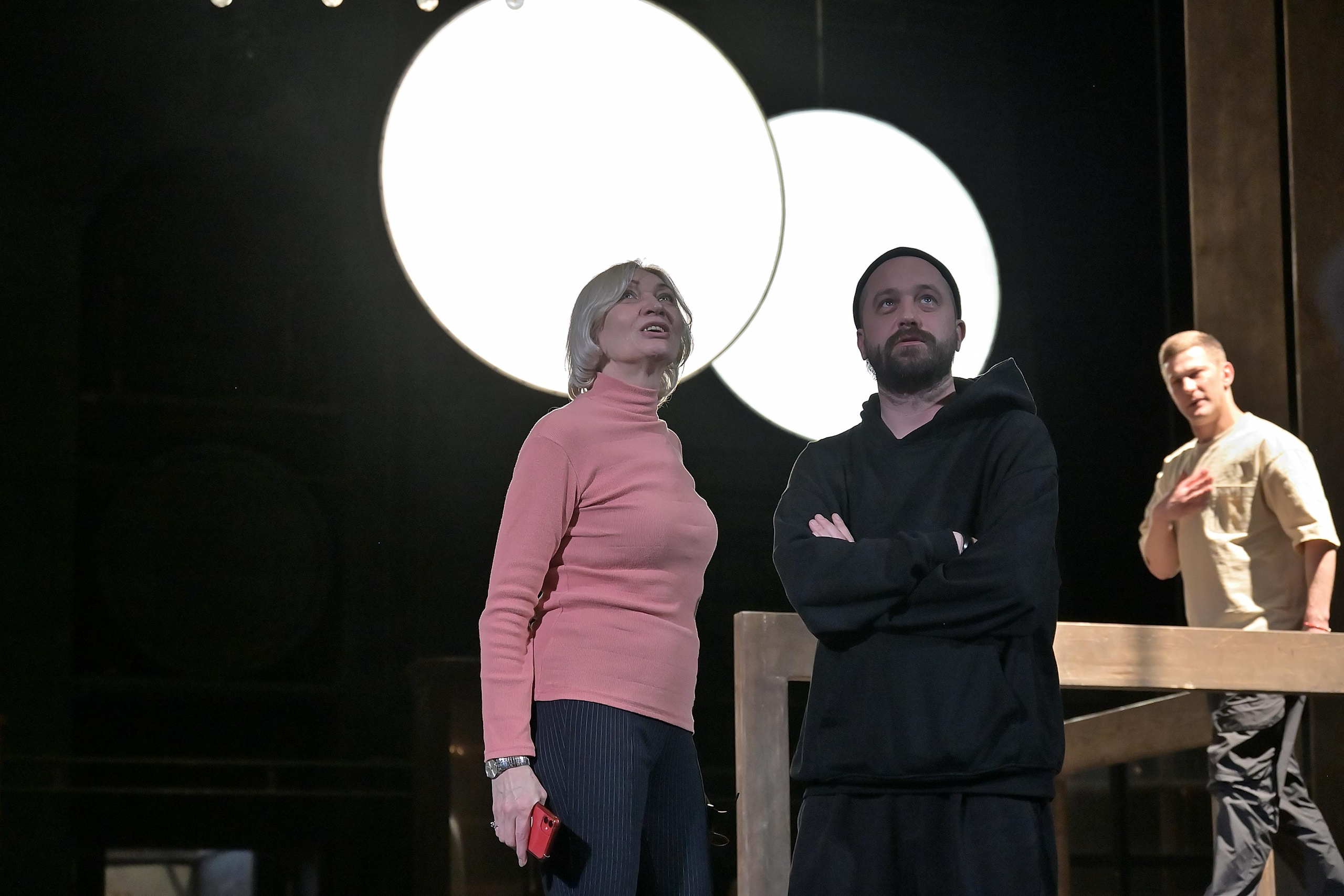 Пресс-конференция с художественным руководителем МХТ Константином Хабе. Событийный фотограф в Санкт — Петербурге Elena Ushakova