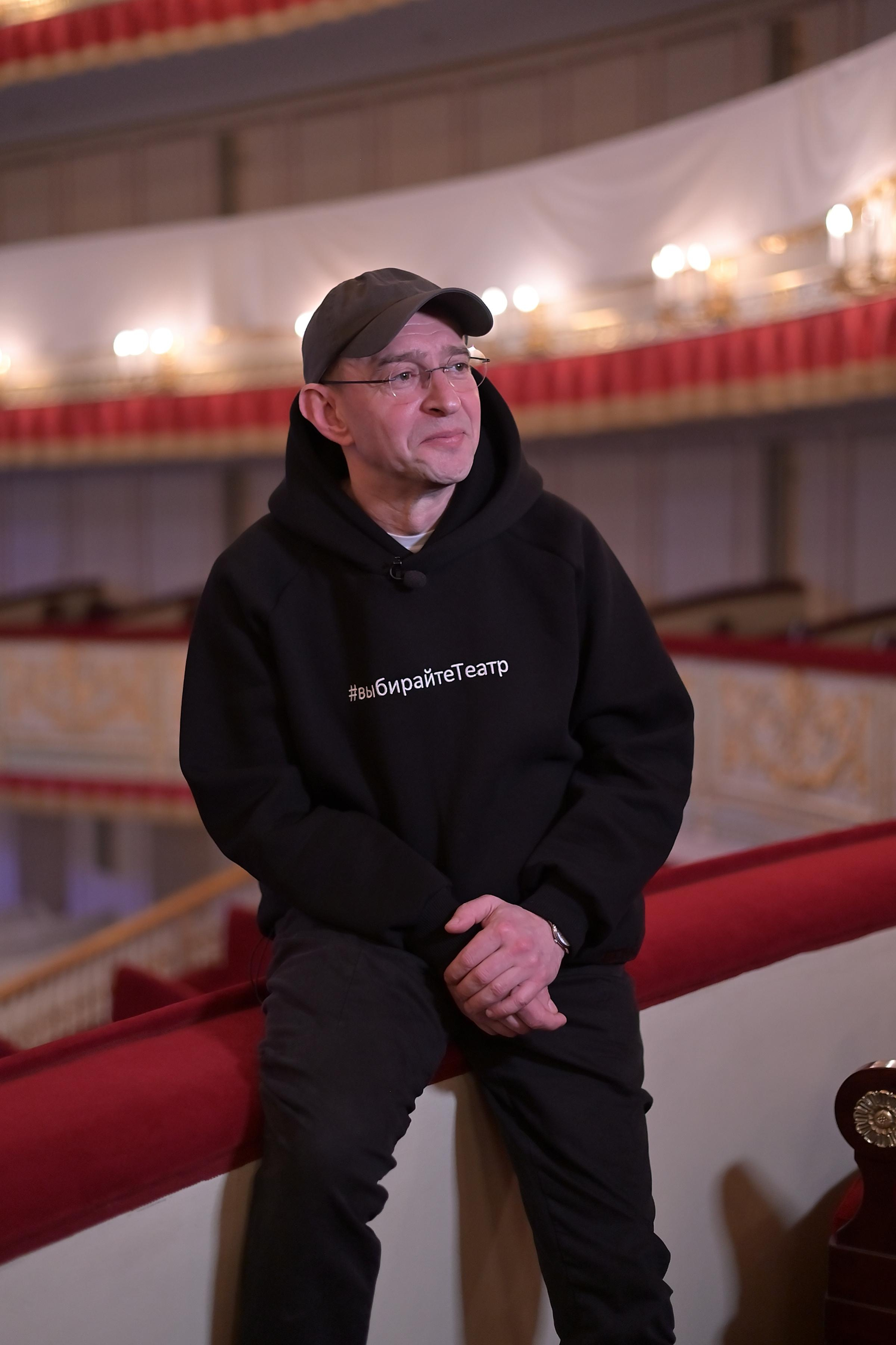 Пресс-конференция с художественным руководителем МХТ Константином Хабе. Событийный фотограф в Санкт — Петербурге Elena Ushakova