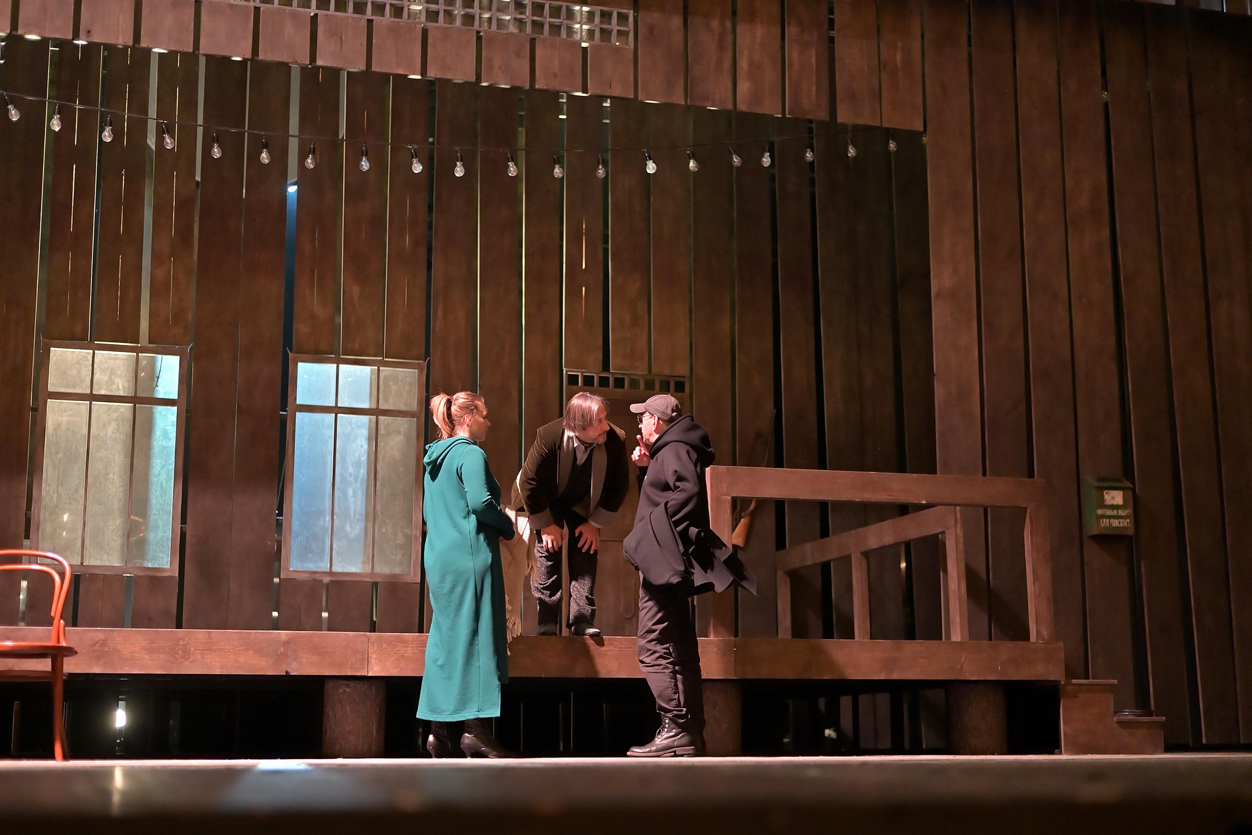 Пресс-конференция с художественным руководителем МХТ Константином Хабе. Событийный фотограф в Санкт — Петербурге Elena Ushakova