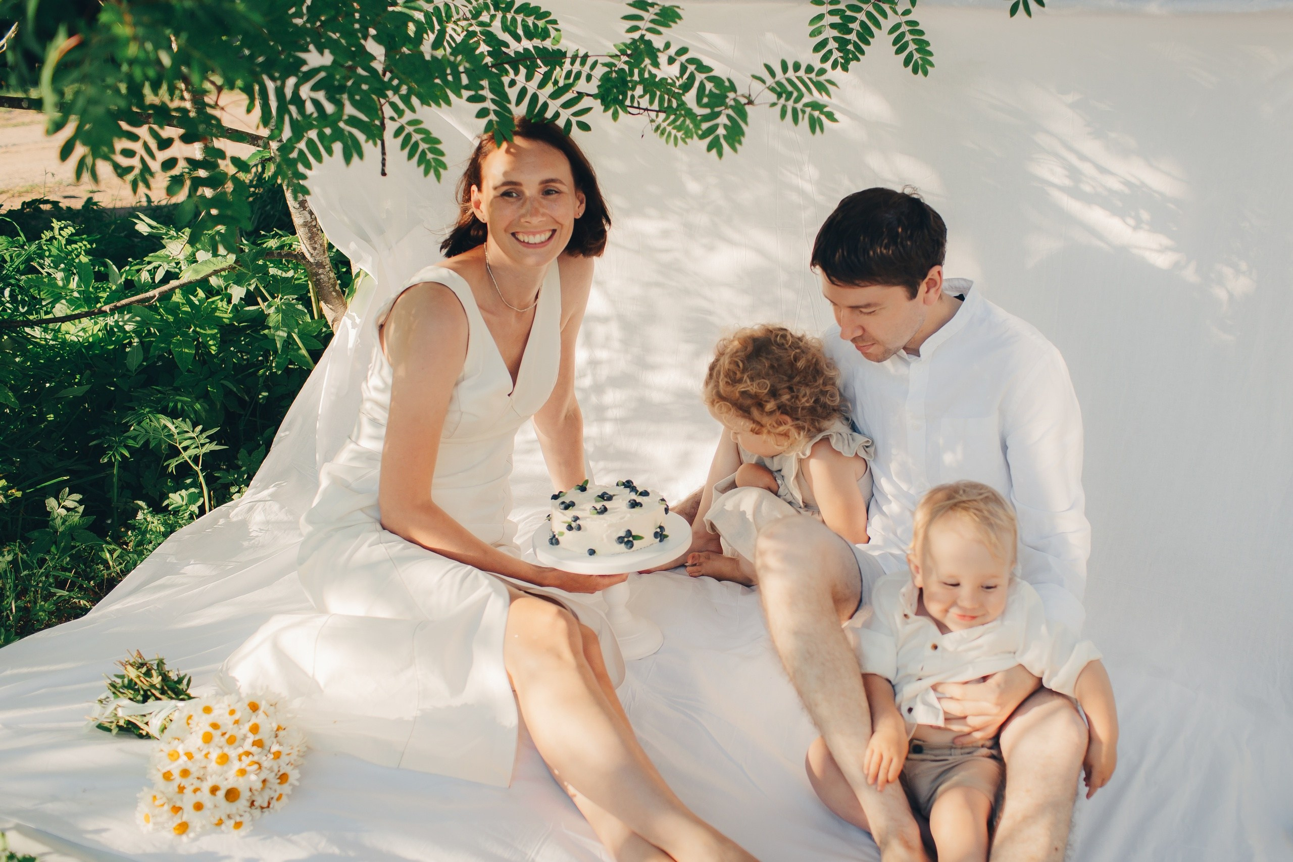 Семейная фотосессия в деревне. Фотограф Евгения Мальцева, Архангельск