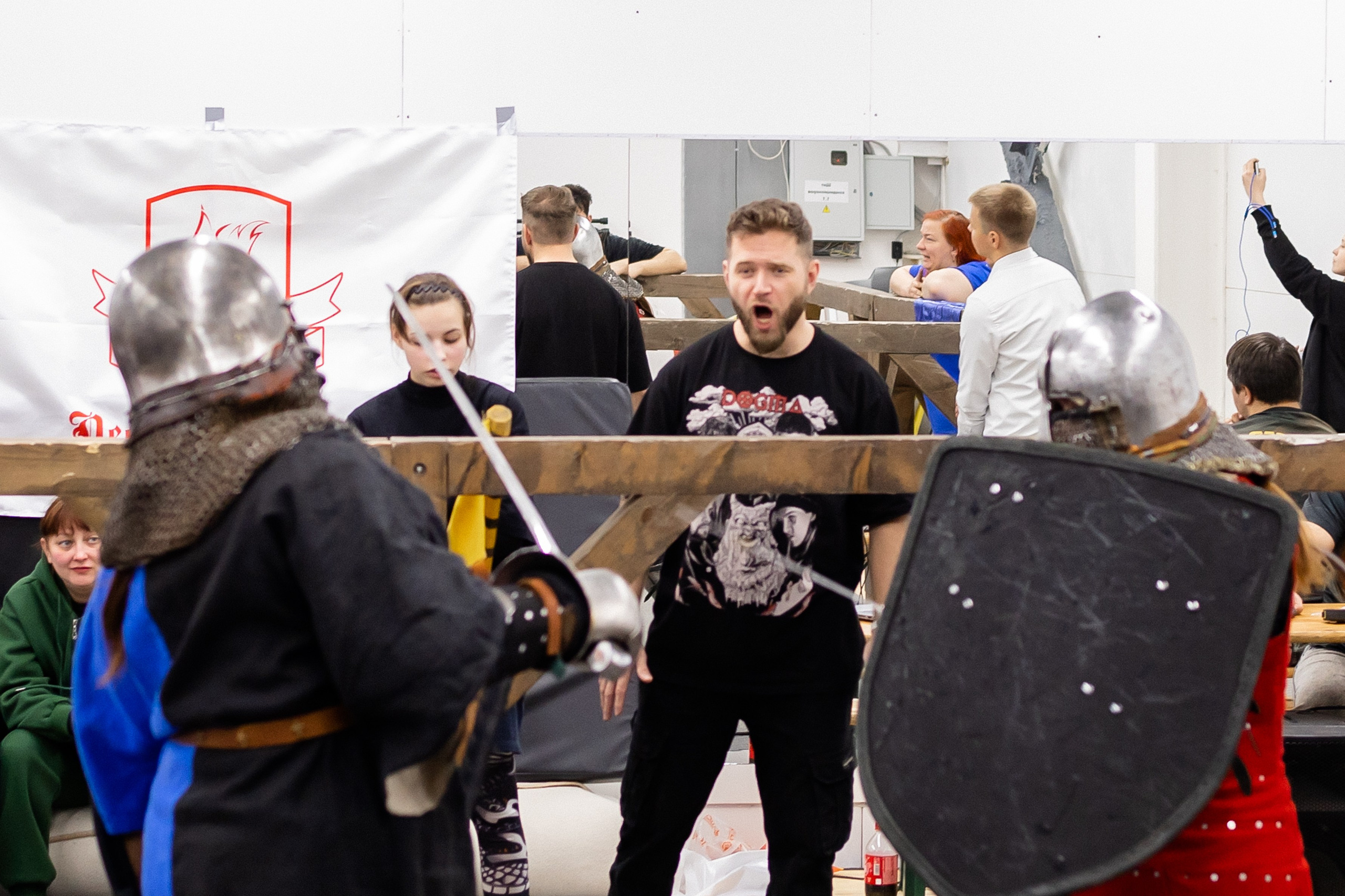 Турнир средневековых рыцарей