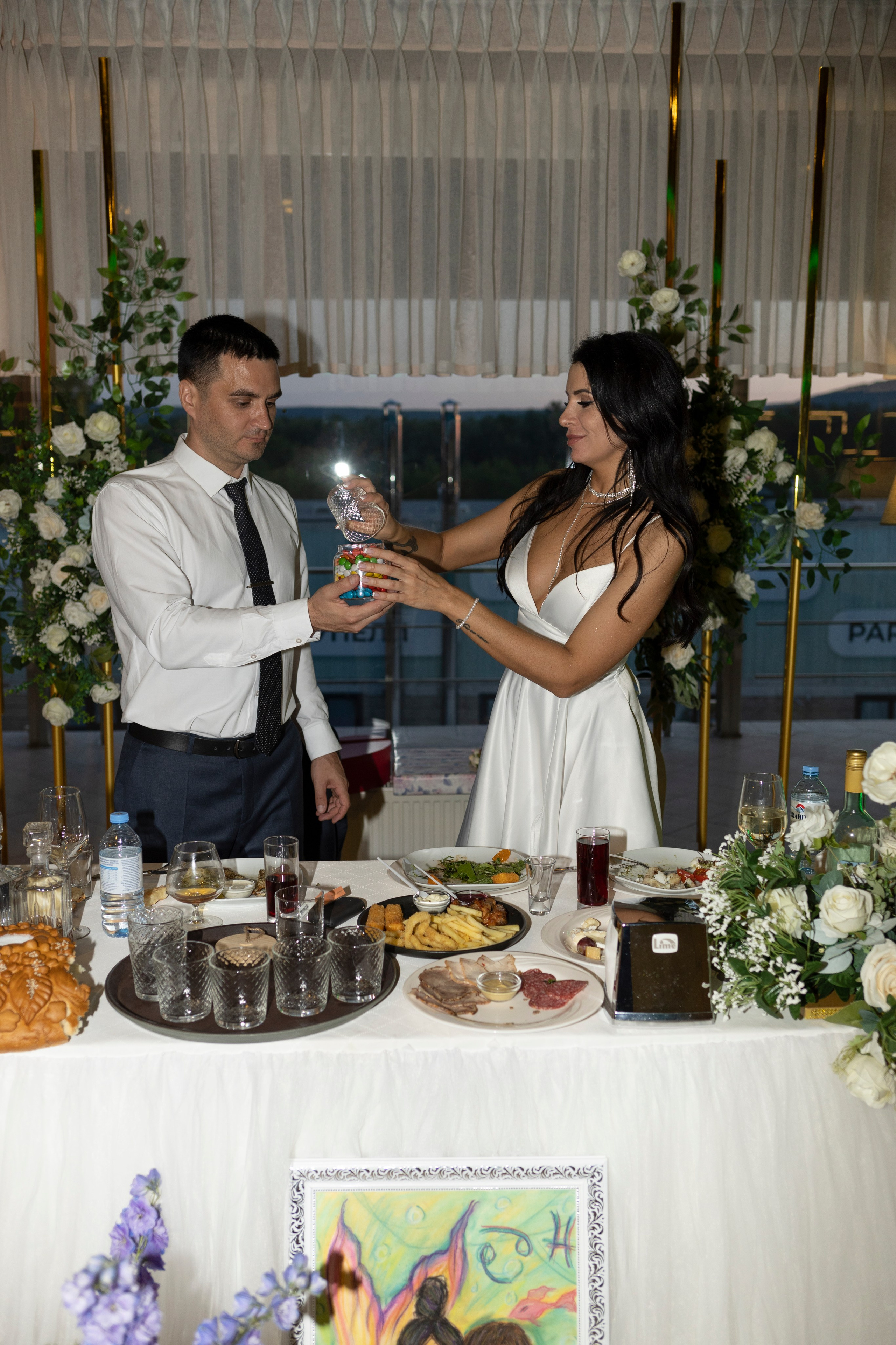 Репортаж свадебного вечера. Свадебный фотограф Александра Попова