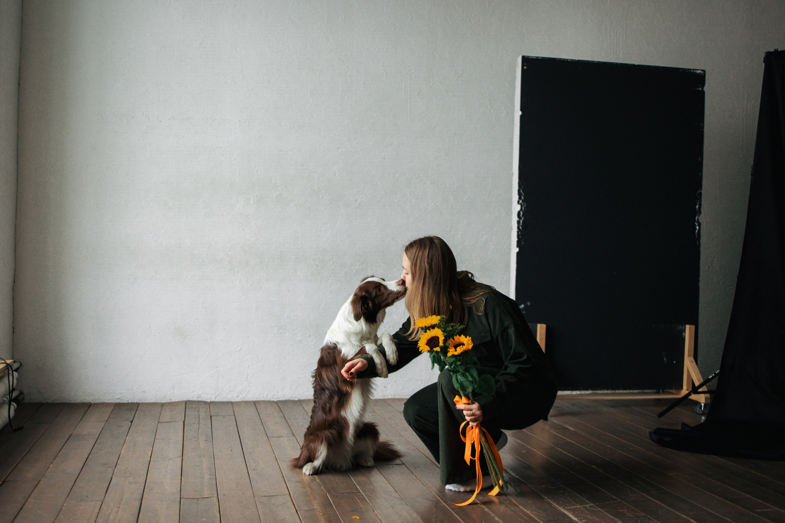 Настя и Симба. Фотограф — Анималист | Санкт-Петербург