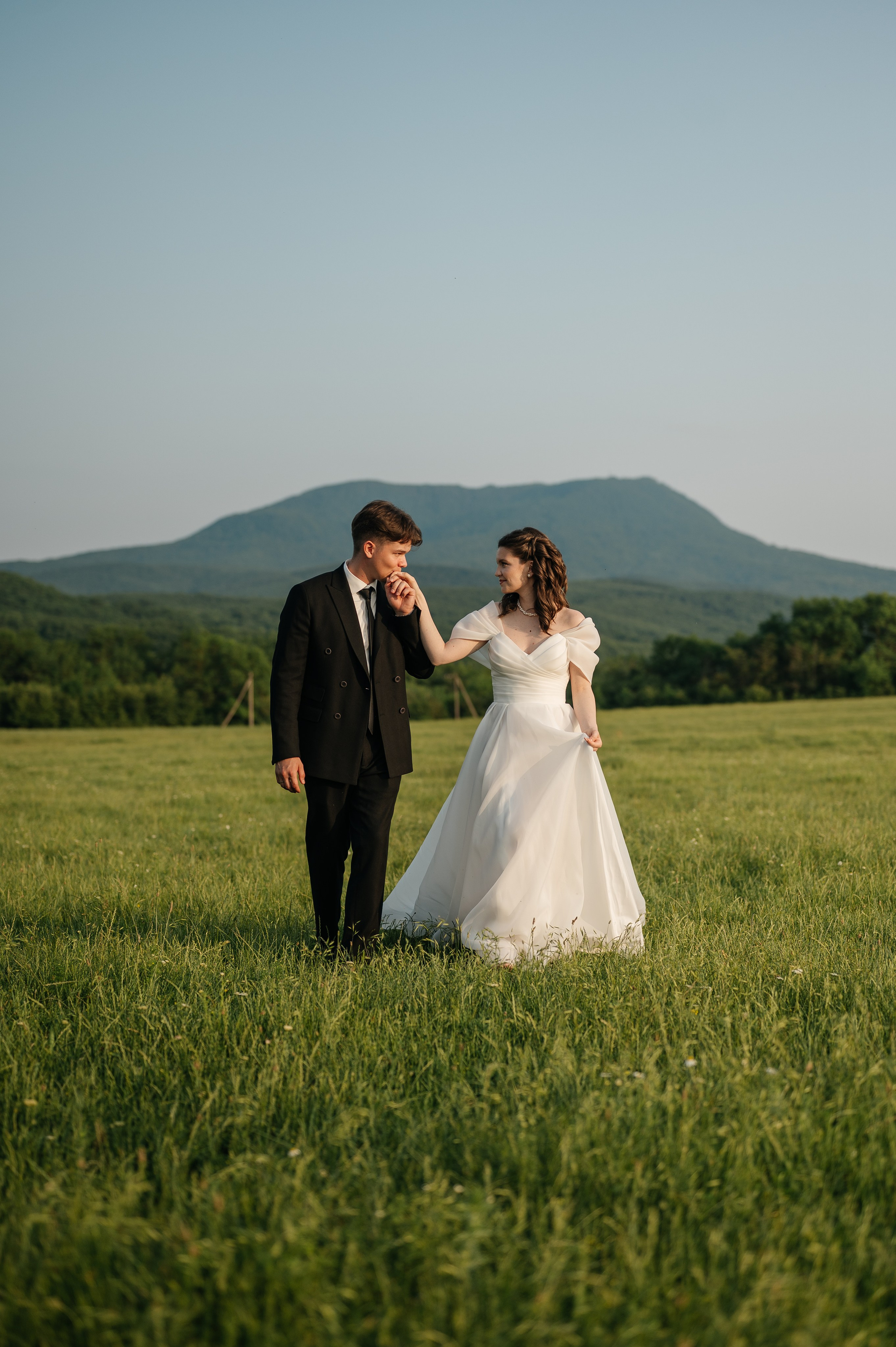 Свадебная съёмка в горах. Свадебный и семейный фотограф в Краснодаре Алина Мельник