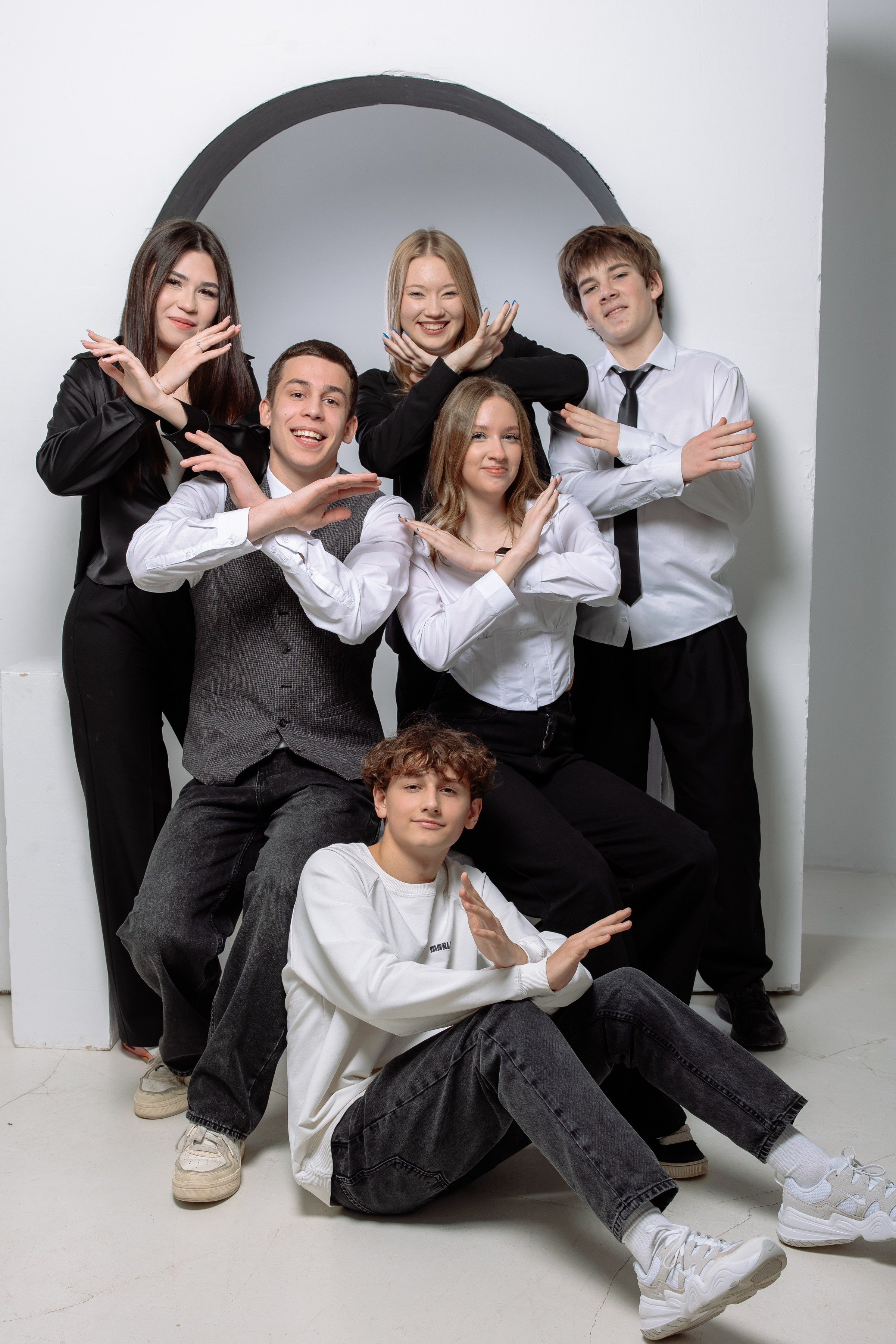 Съемка в студии 9/11классы. Выпускные альбомы Чехов