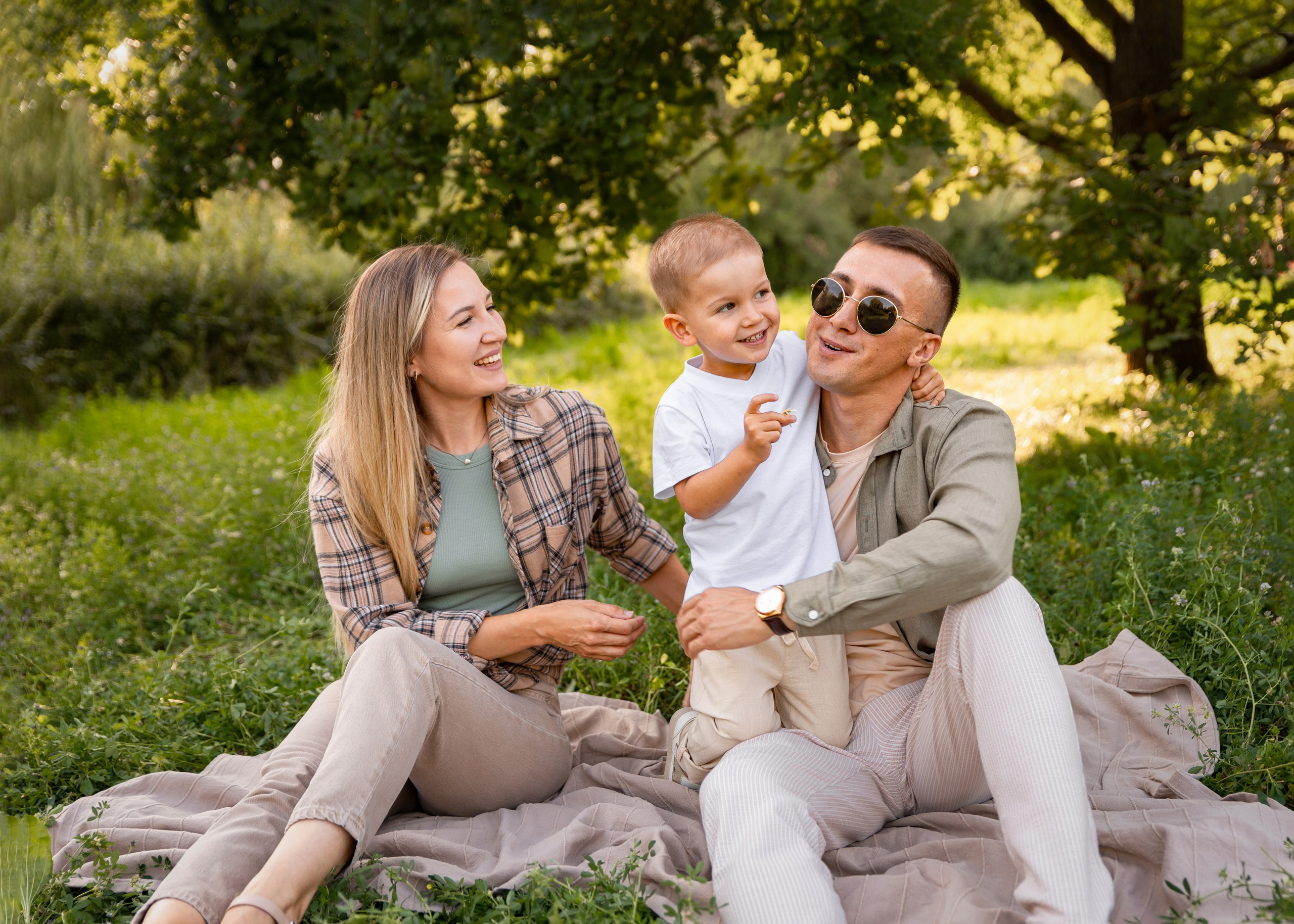 Анна, Денис, Егор. Семейный фотограф В Москве Александра Дейкун