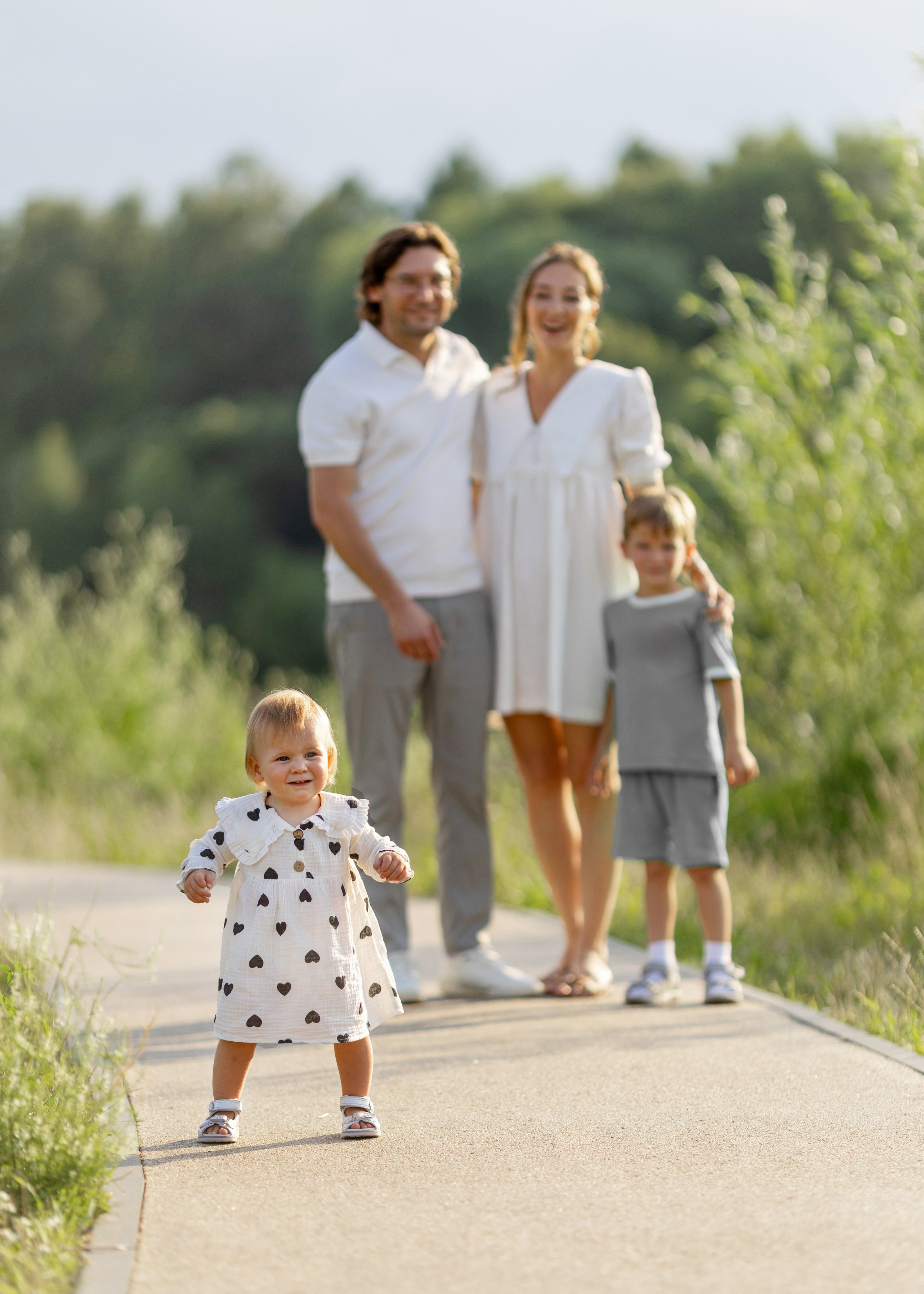 Гузель, Ренат, Тимур и Камилла. Семейный фотограф В Москве Александра Дейкун