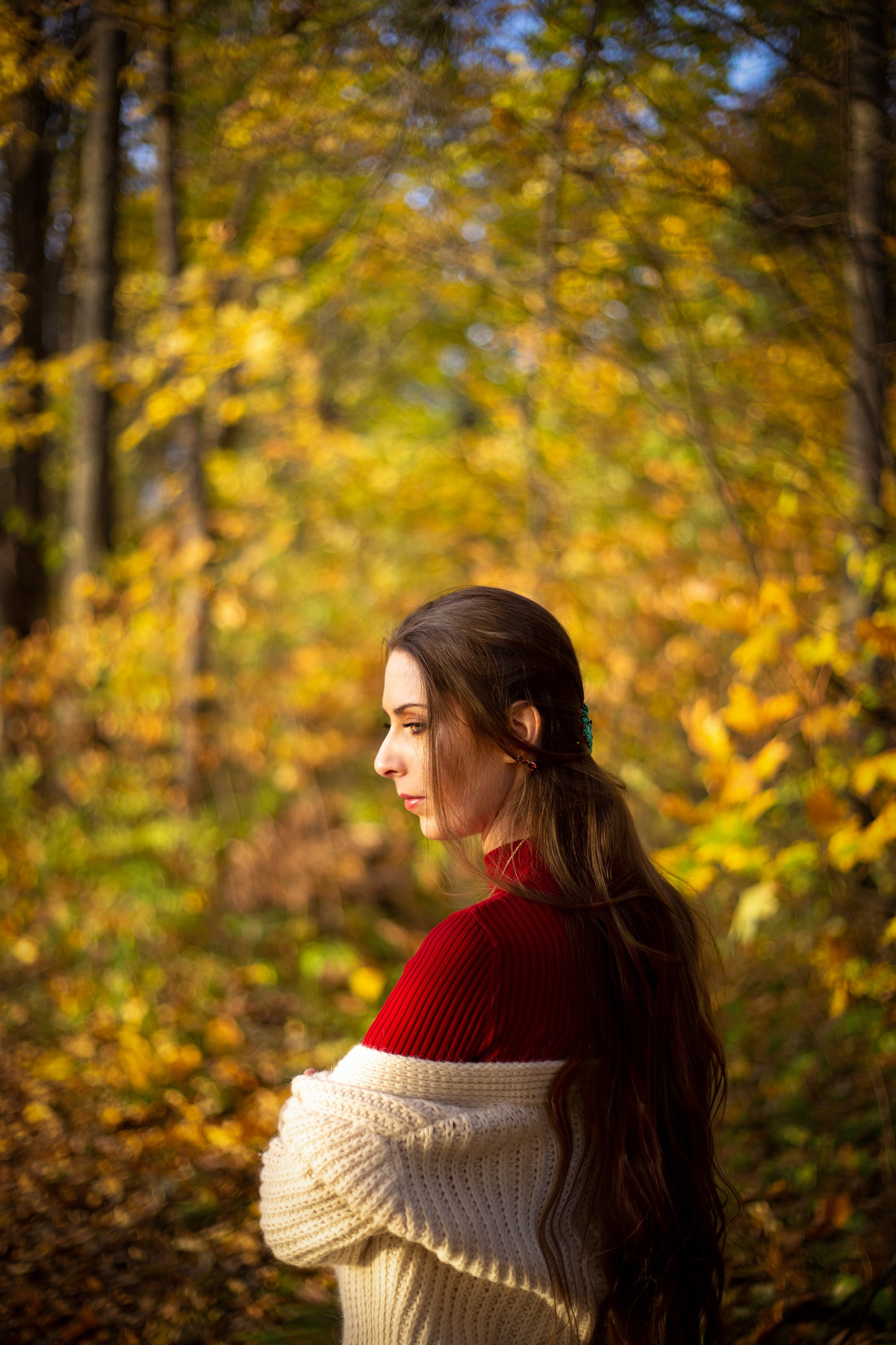 Осенняя прогулка в парке. Фотограф Дмитров и МО Валентина Халикова