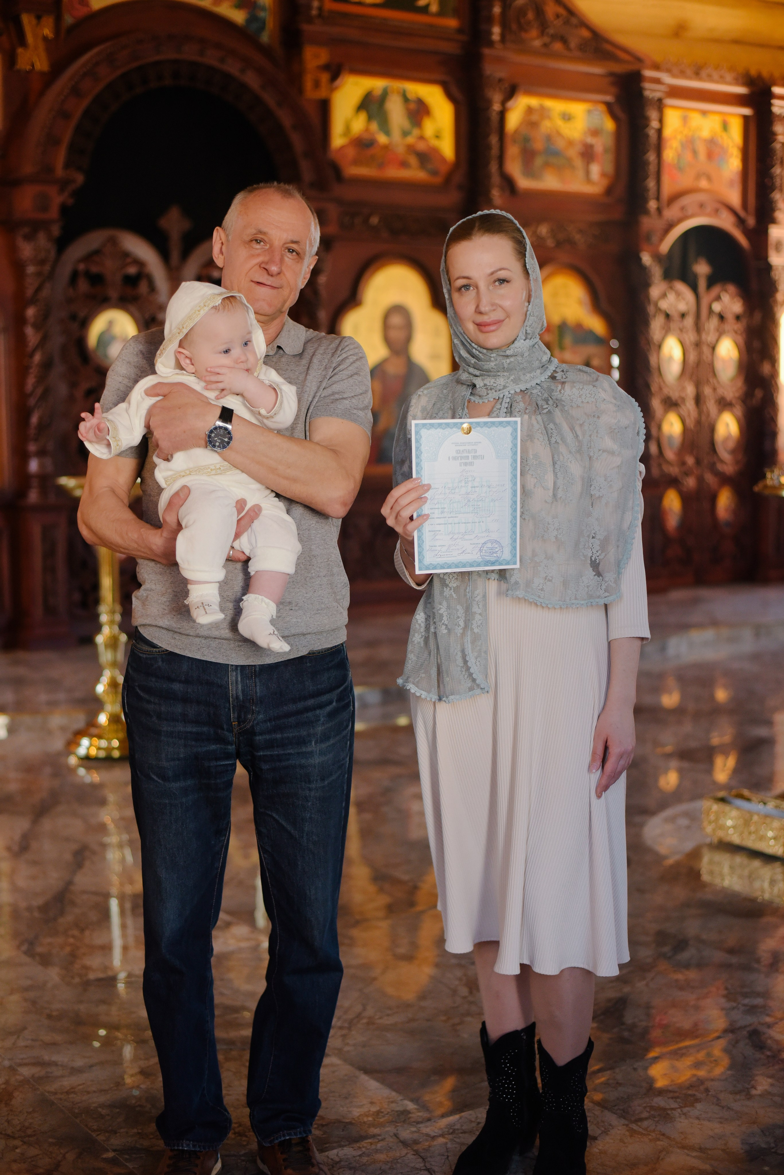 Крещение Михаил. Фотограф Лола Волна, город Москва