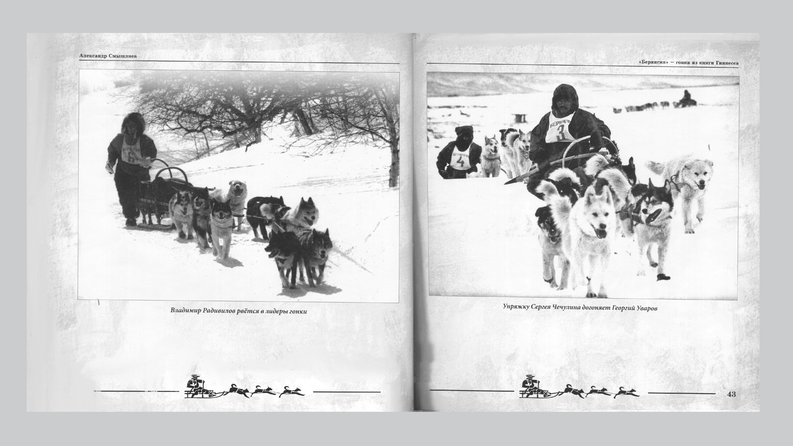 «Берингия», гонка из Книги Гиннесса. Александр Смышляев. История гонок на собачьих упряжках «Берингия»