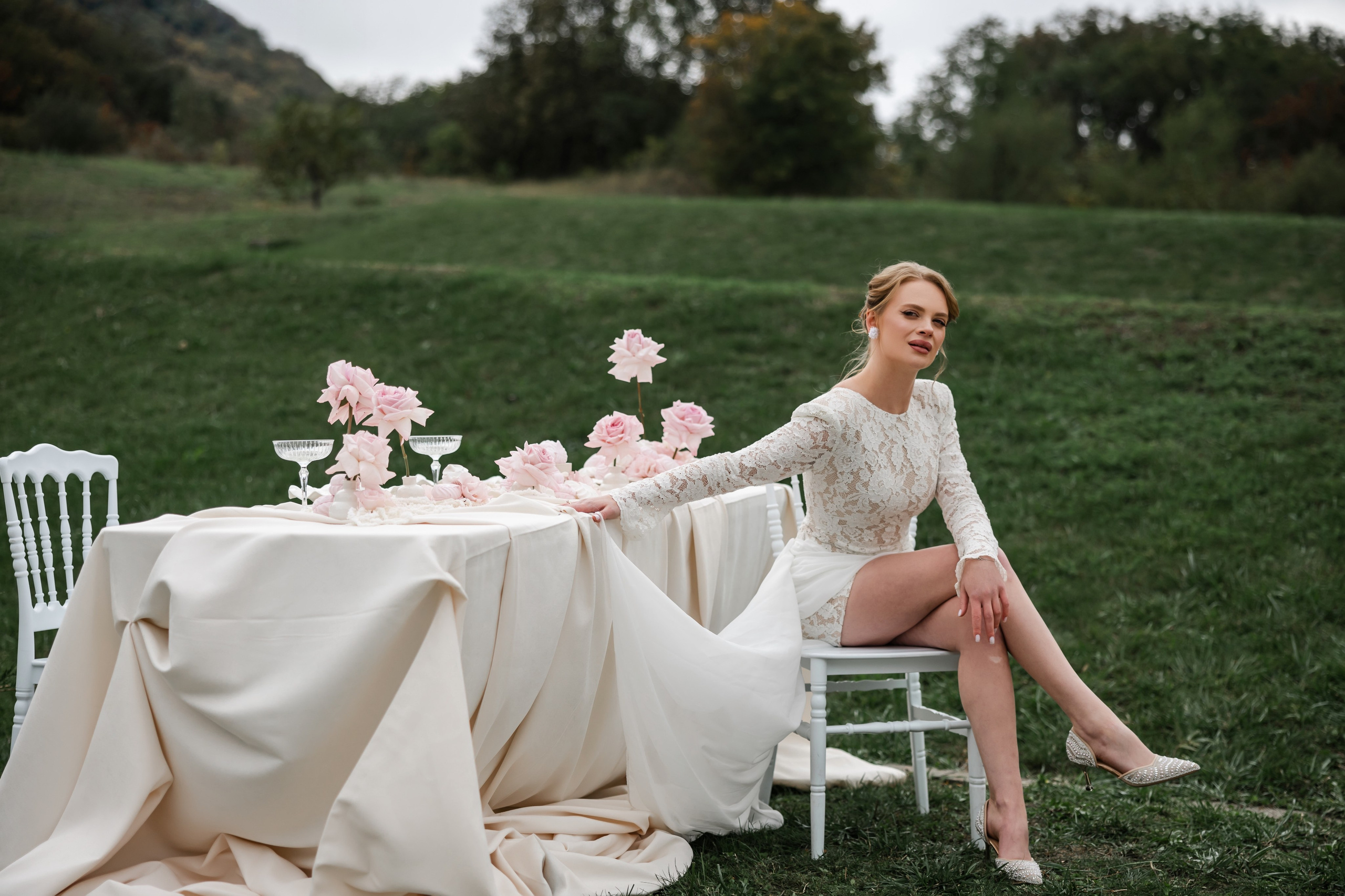 Утро молодоженов должно быть только таким. Сочетания природы Кавказа, стильного декора и эмоций двух влюбленных. Организация мероприятий ЮФО