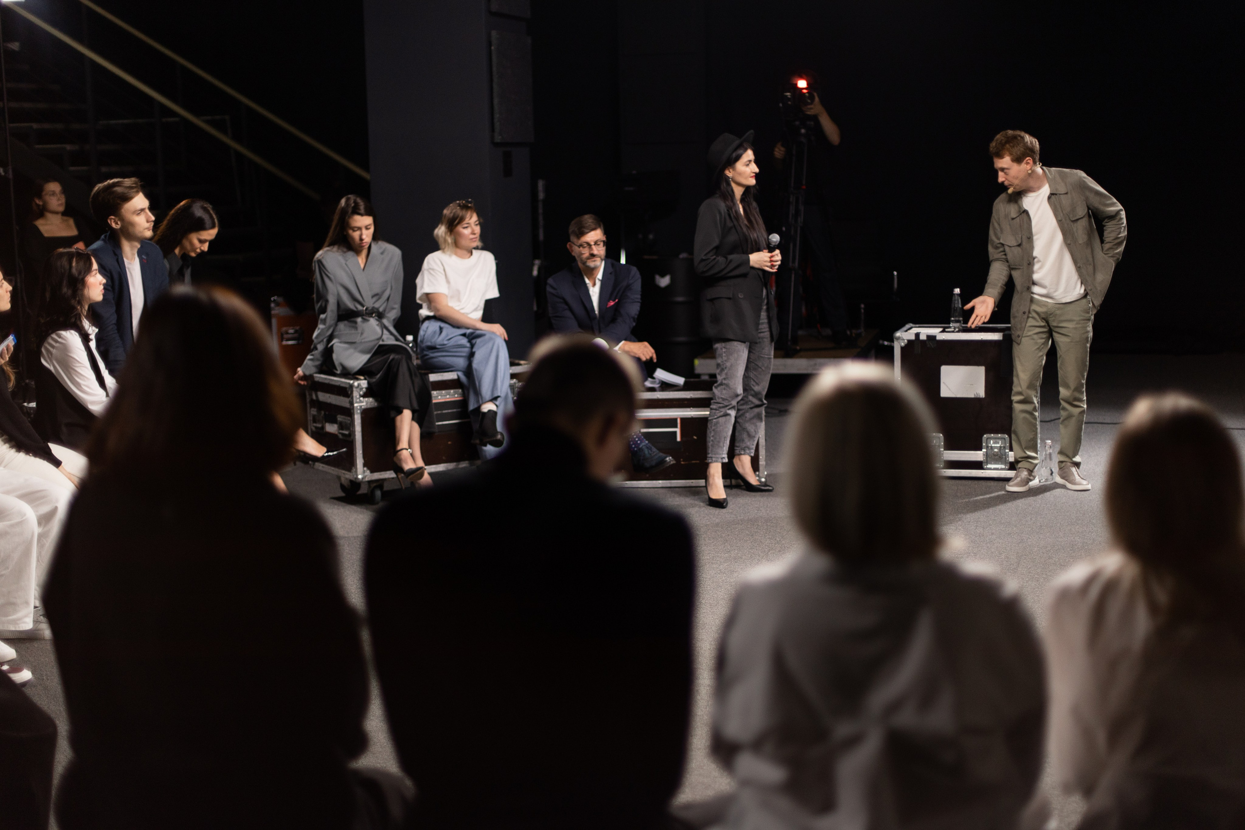 Съемки шоу Гительмана. Фотограф в Москве Десятова Ксения