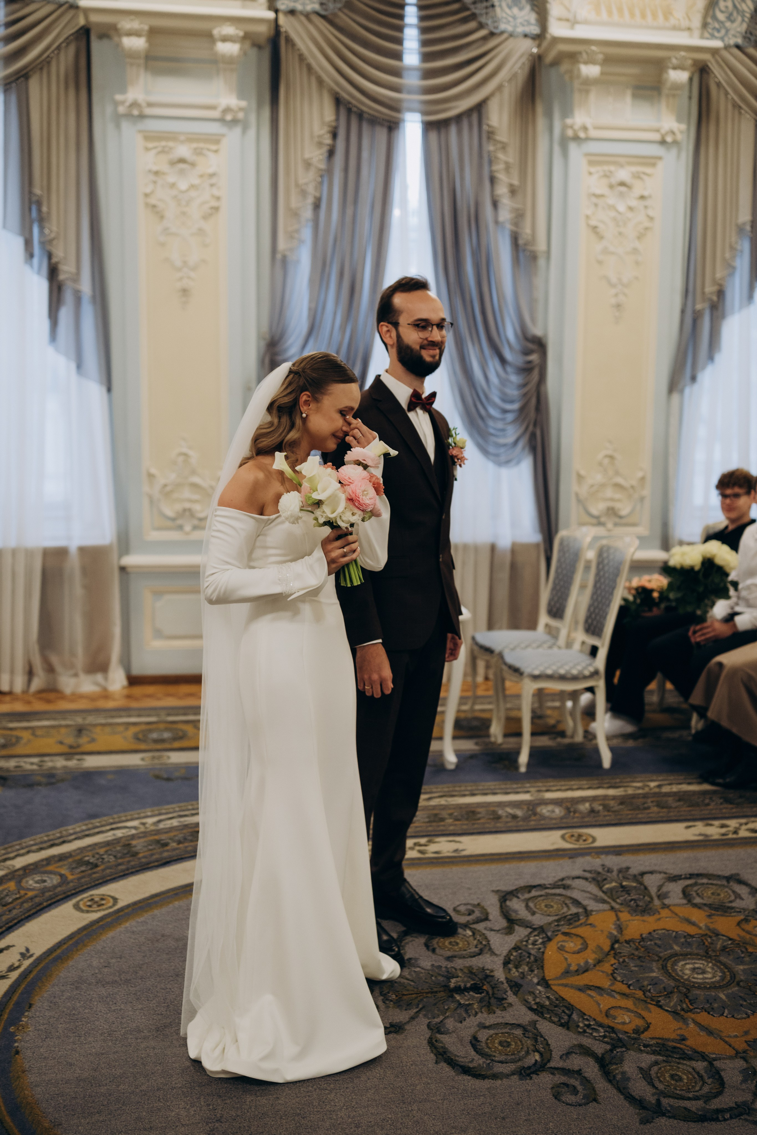 Юра и Полина | 2-й дворец и Половцова. Свадебный и love story фотограф в Санкт-Петербурге