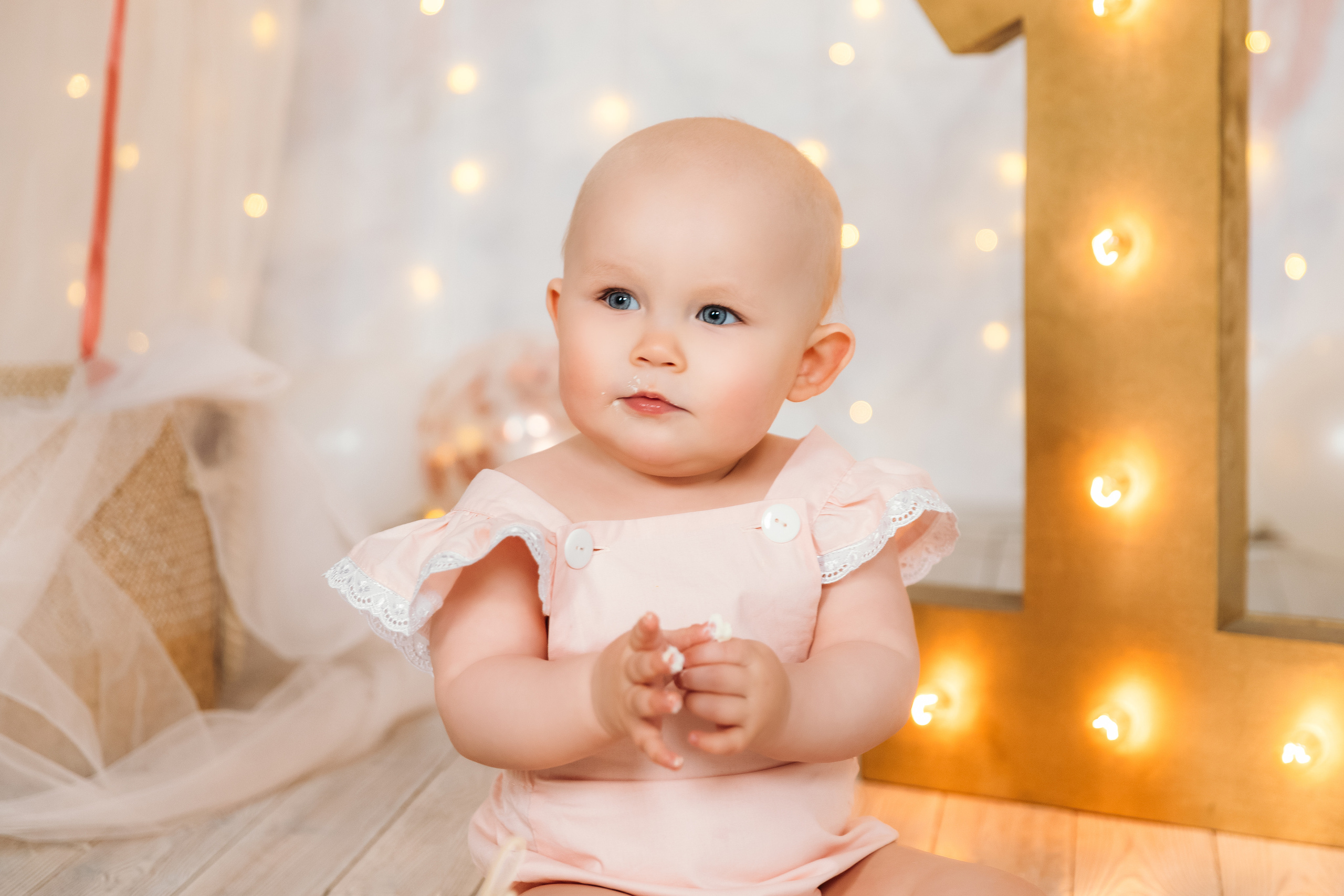 «Первый годик». Семейный и детский фотограф в Мурманске Карина Березина