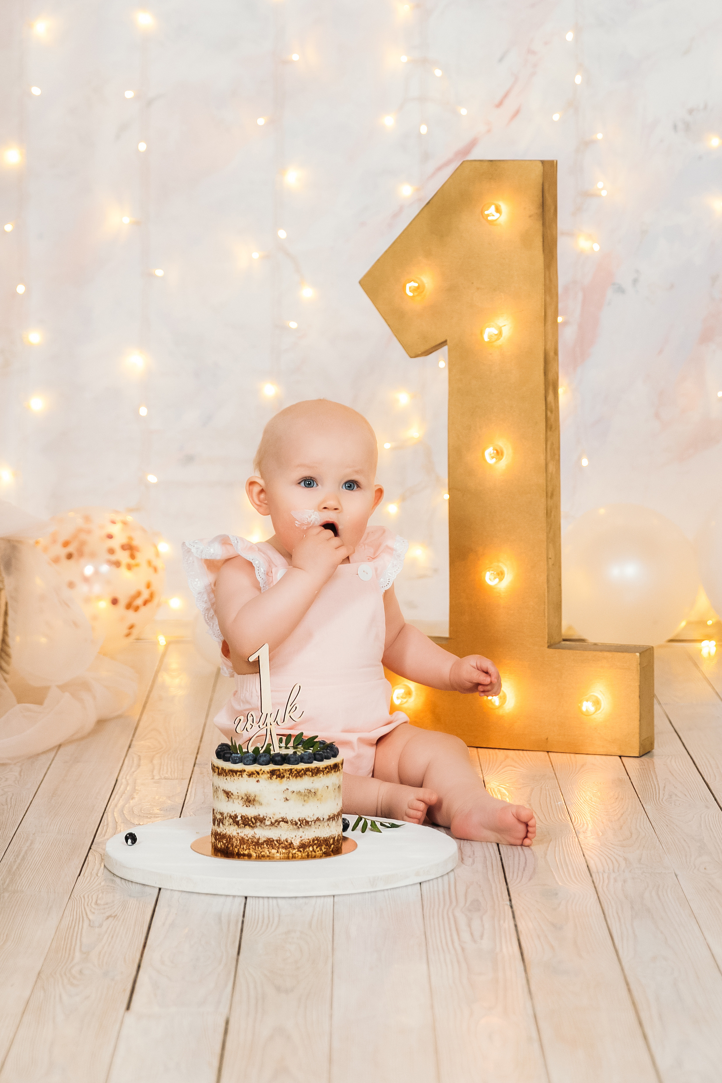 «Первый годик». Семейный и детский фотограф в Мурманске Карина Березина