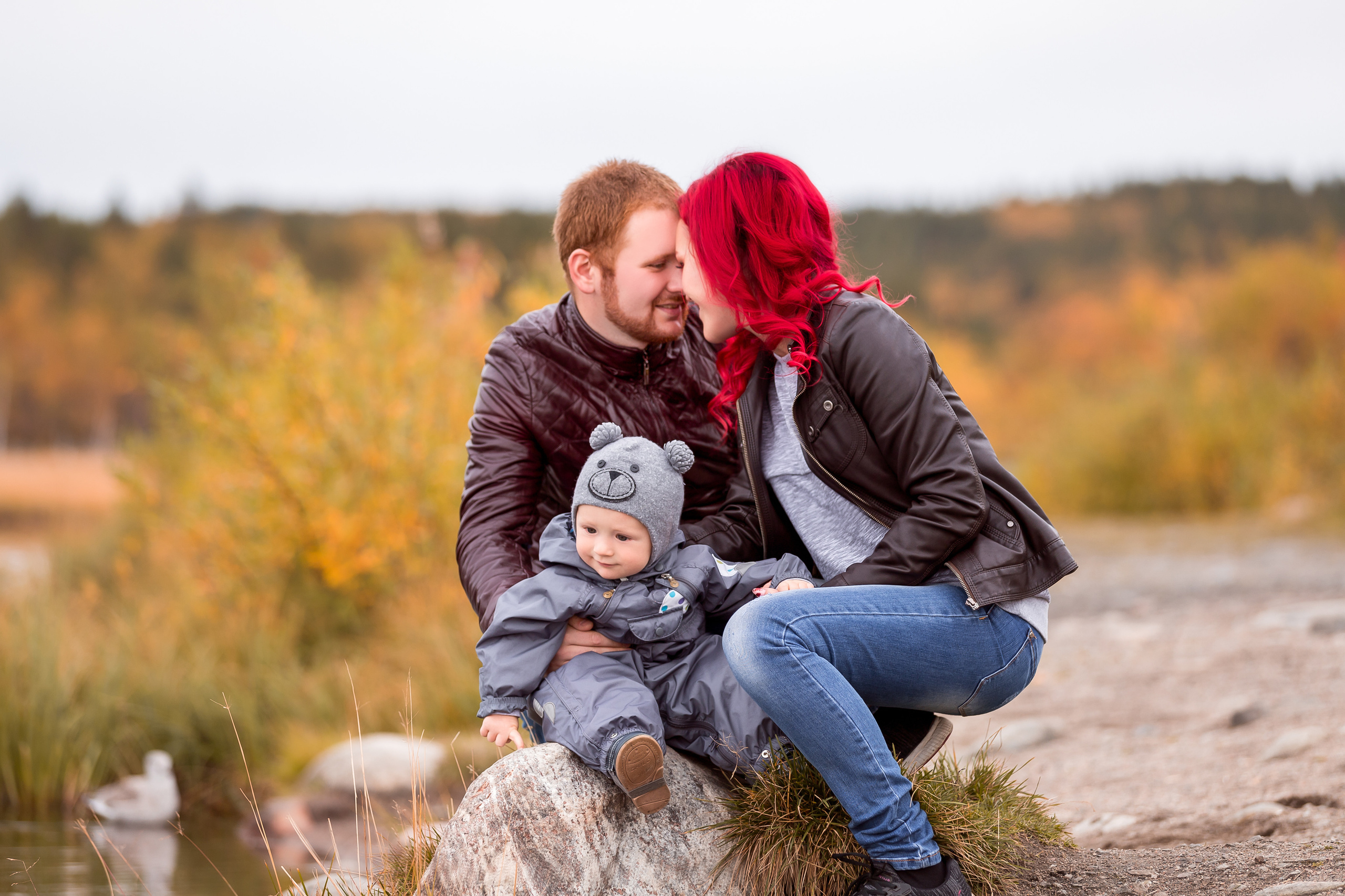 Миша Юля и Лев. Семейный и детский фотограф в Мурманске Карина Березина