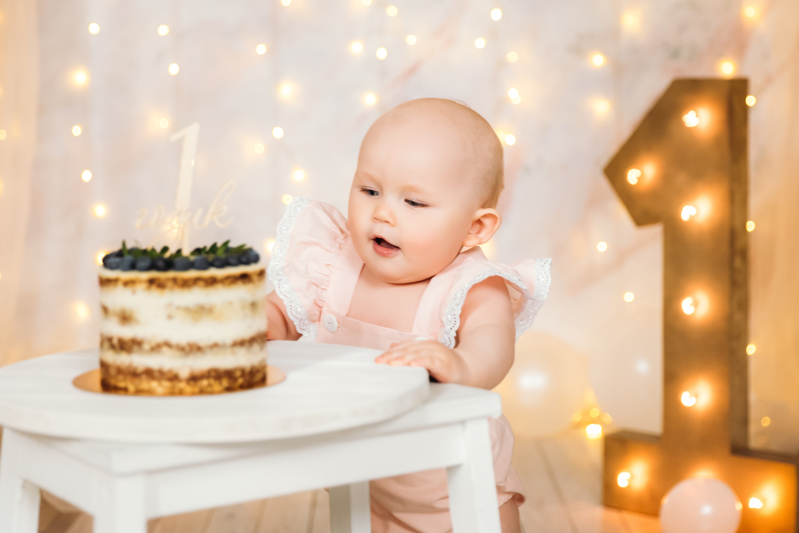 «Первый годик». Семейный и детский фотограф в Мурманске Карина Березина