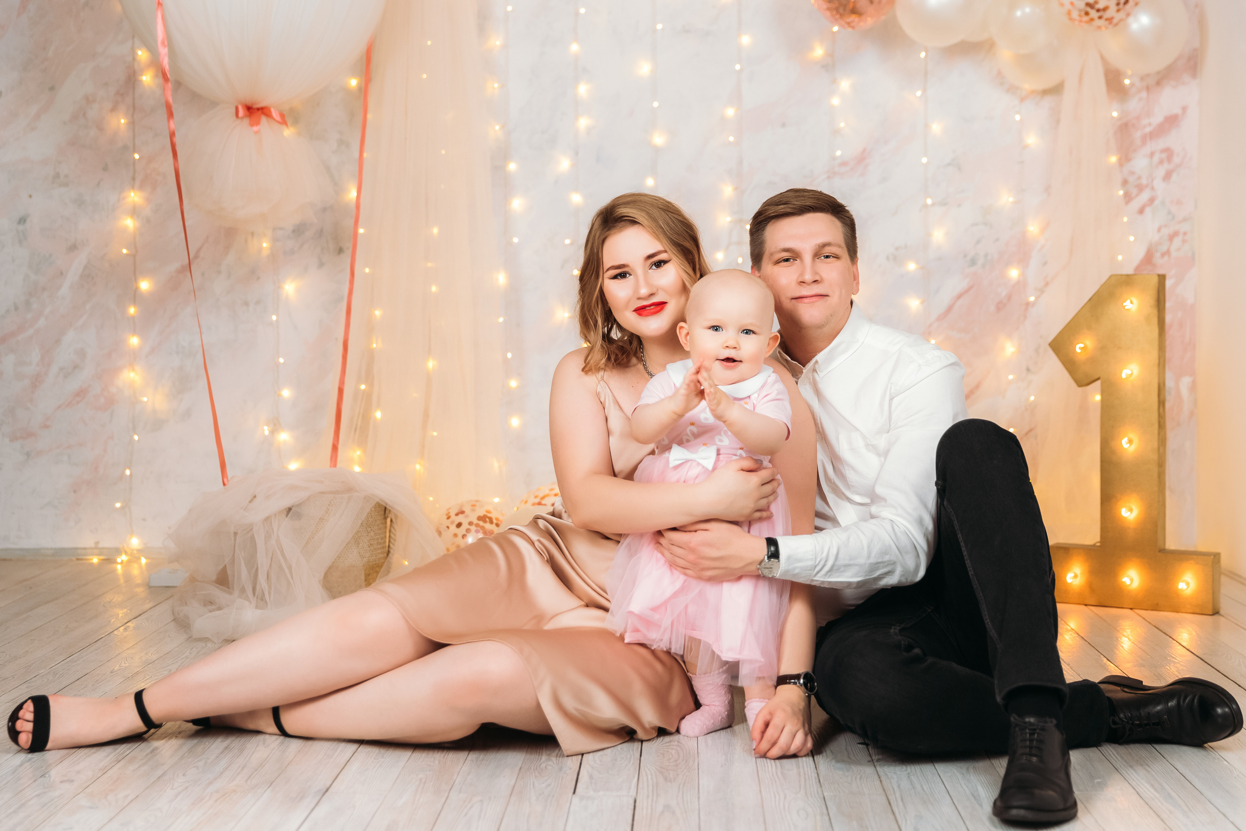 «Первый годик». Семейный и детский фотограф в Мурманске Карина Березина