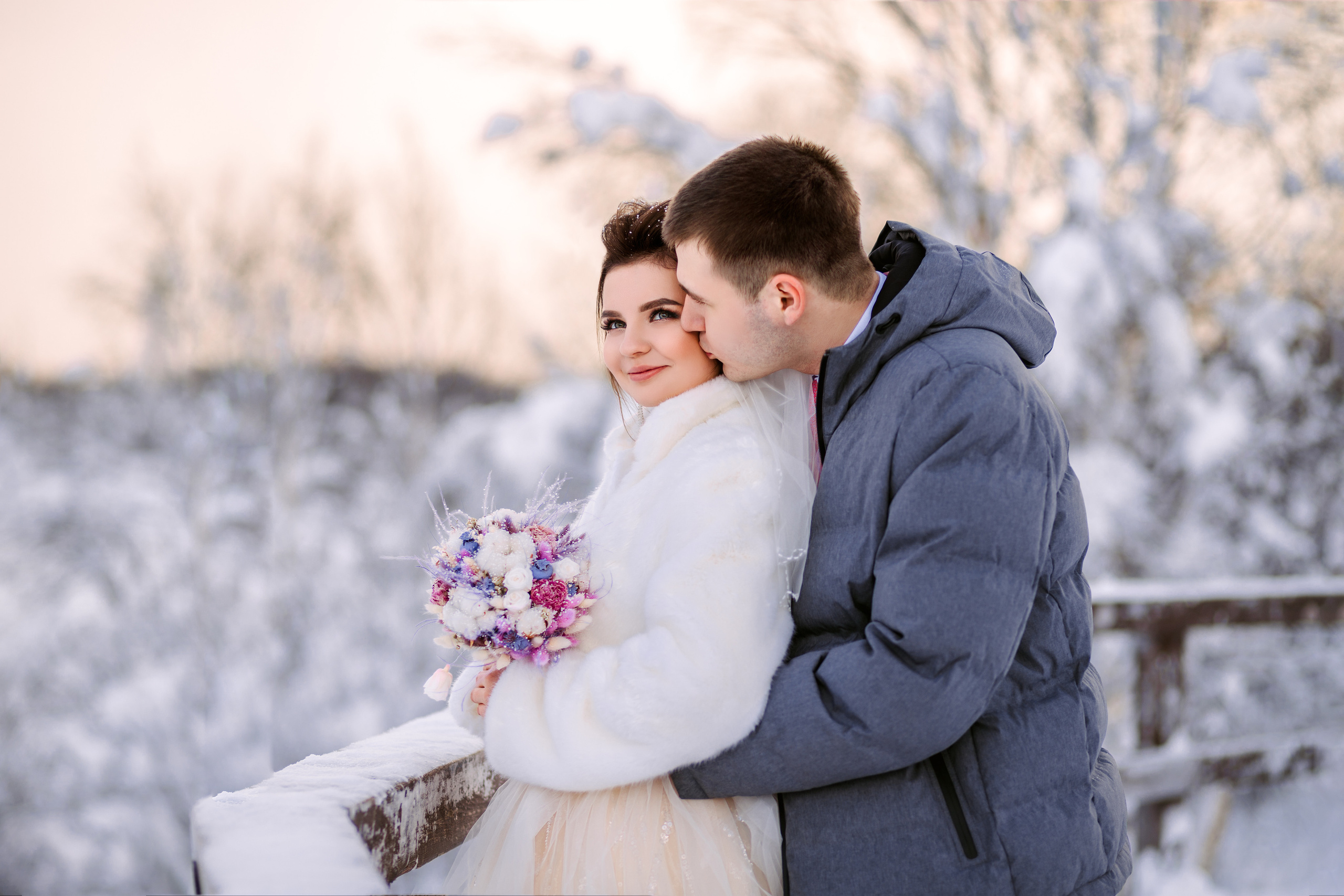 Свадебная фотосессия Максима и Кристины. Семейный и детский фотограф в Мурманске Карина Березина