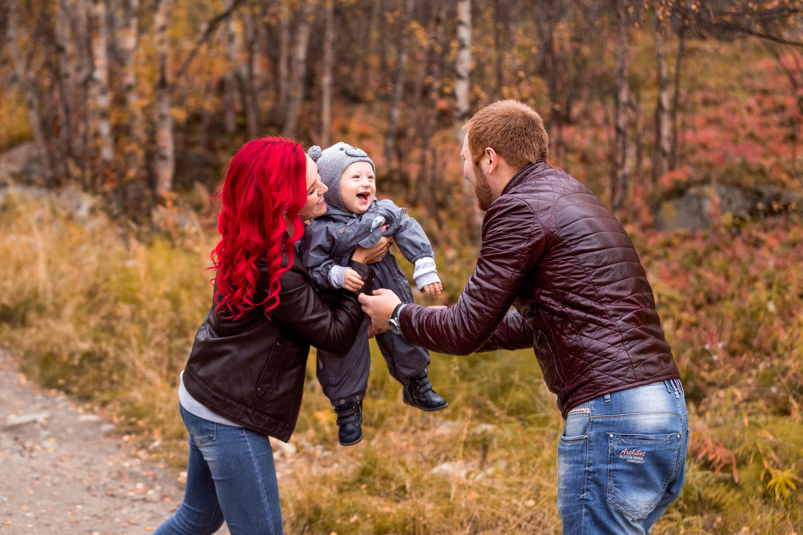Миша Юля и Лев. Семейный и детский фотограф в Мурманске Карина Березина